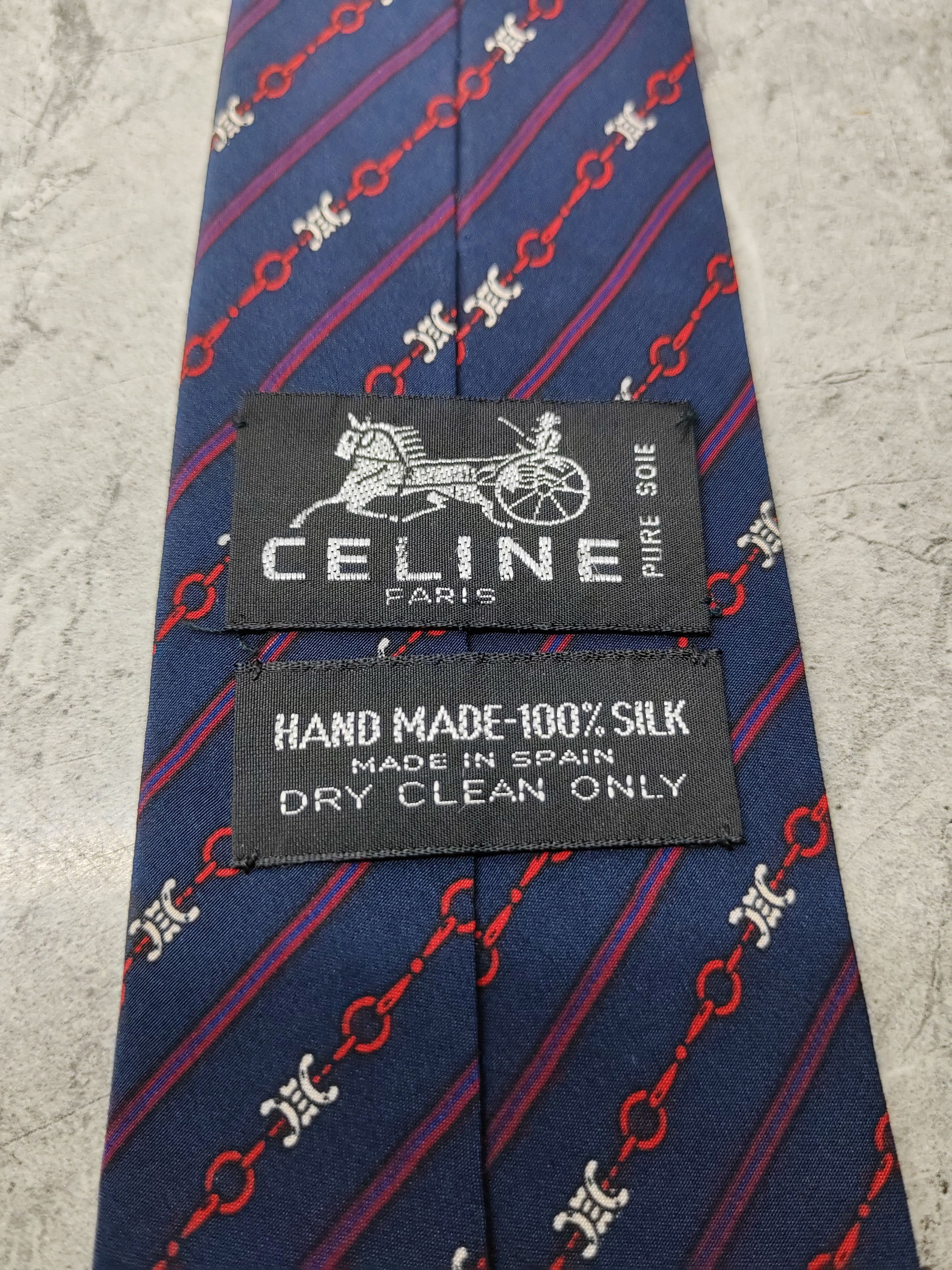 Celine Celine Tie Size ONE SIZE - 6 Thumbnail