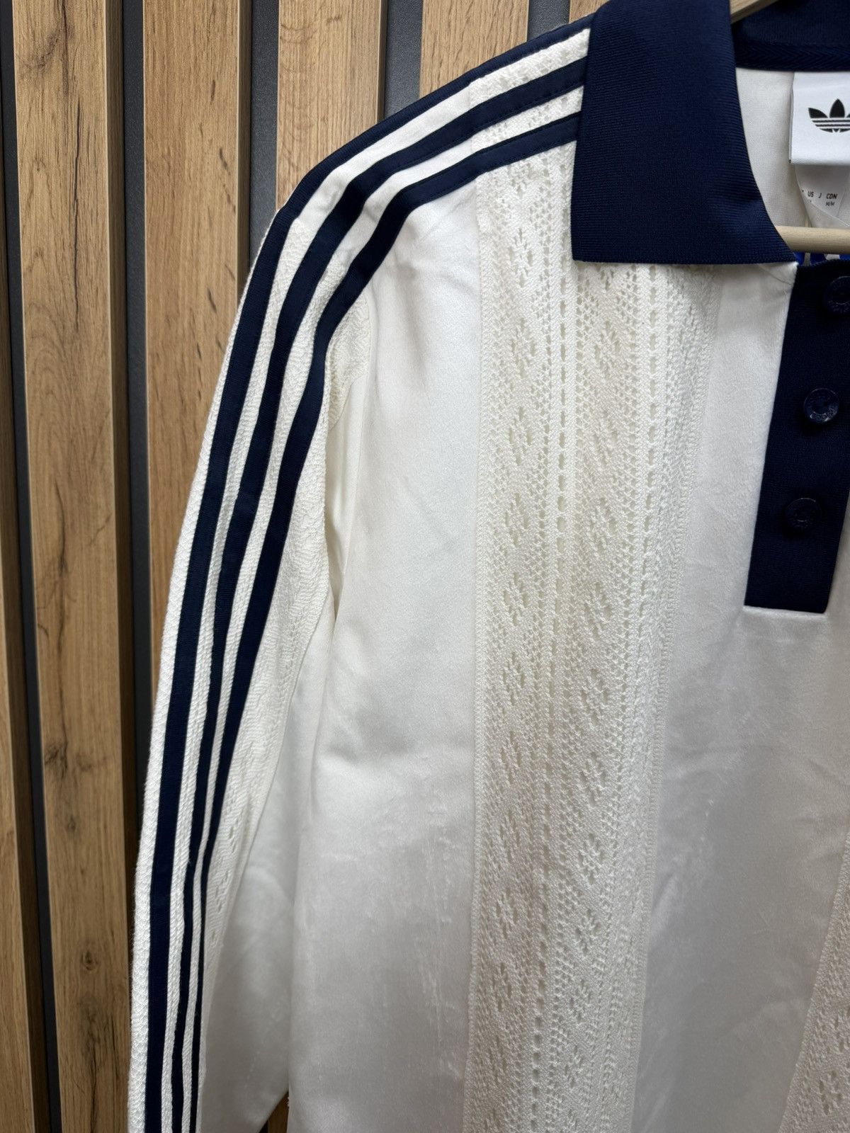 Adidas Adidas Winterised Longsleeve Soccer Jersey White Size M Size M / US 6-8 / IT 42-44 - 5 Thumbnail