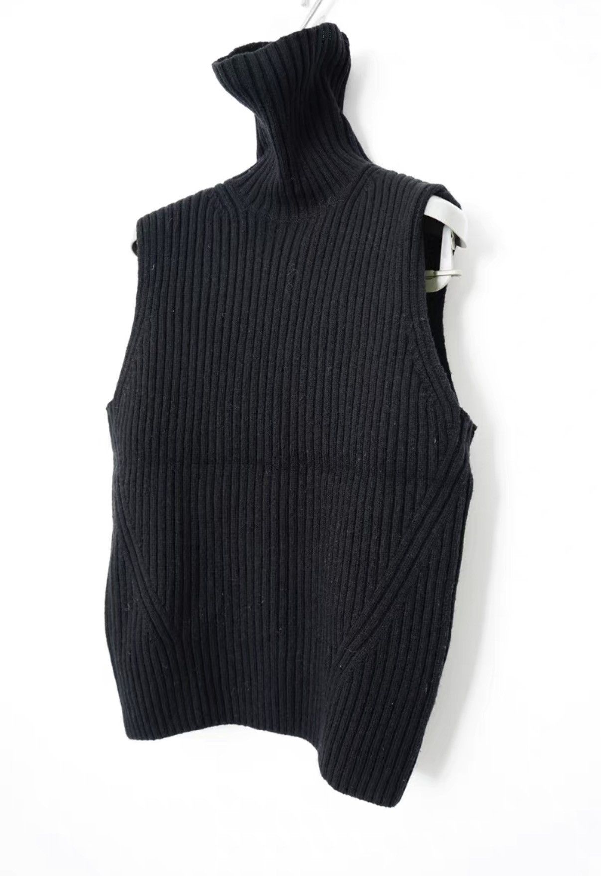 Dries Van Noten Dries Van Noten Wool Turtleneck Vest Size L / US 10 / IT 46 - 4 Thumbnail