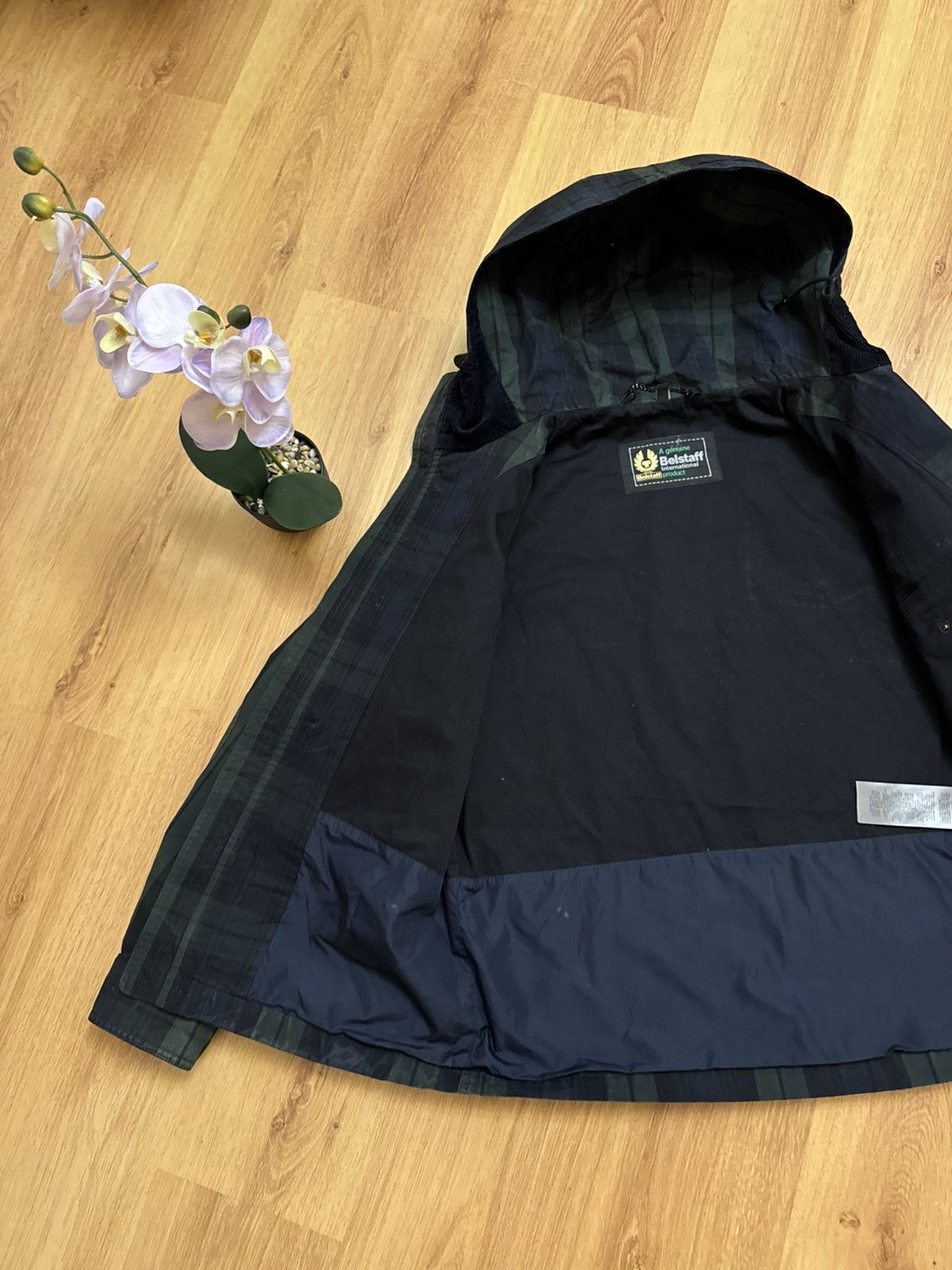 Belstaff Belstaff Watchman Wax Jacket Raincoat Checked Mens M Size US M / EU 48-50 / 2 - 20 Thumbnail