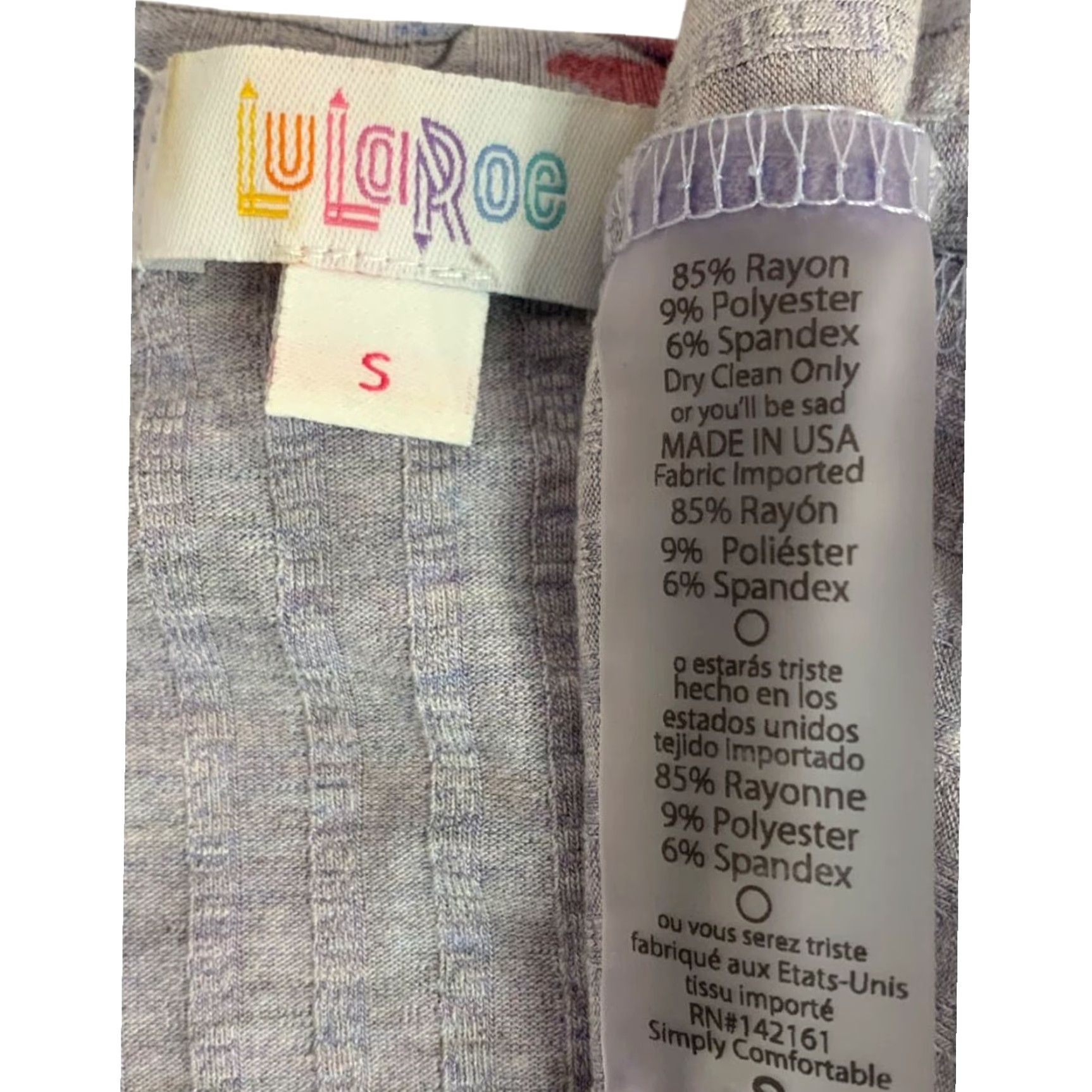 Vintage VINTAGE LuLaRoe Sarah Duster Long Cardigan Gray Floral Pockets Womens Small Cardigan Womens Gray Floral Pockets 90s? Size S / US 4 / IT 40 - 8 Thumbnail