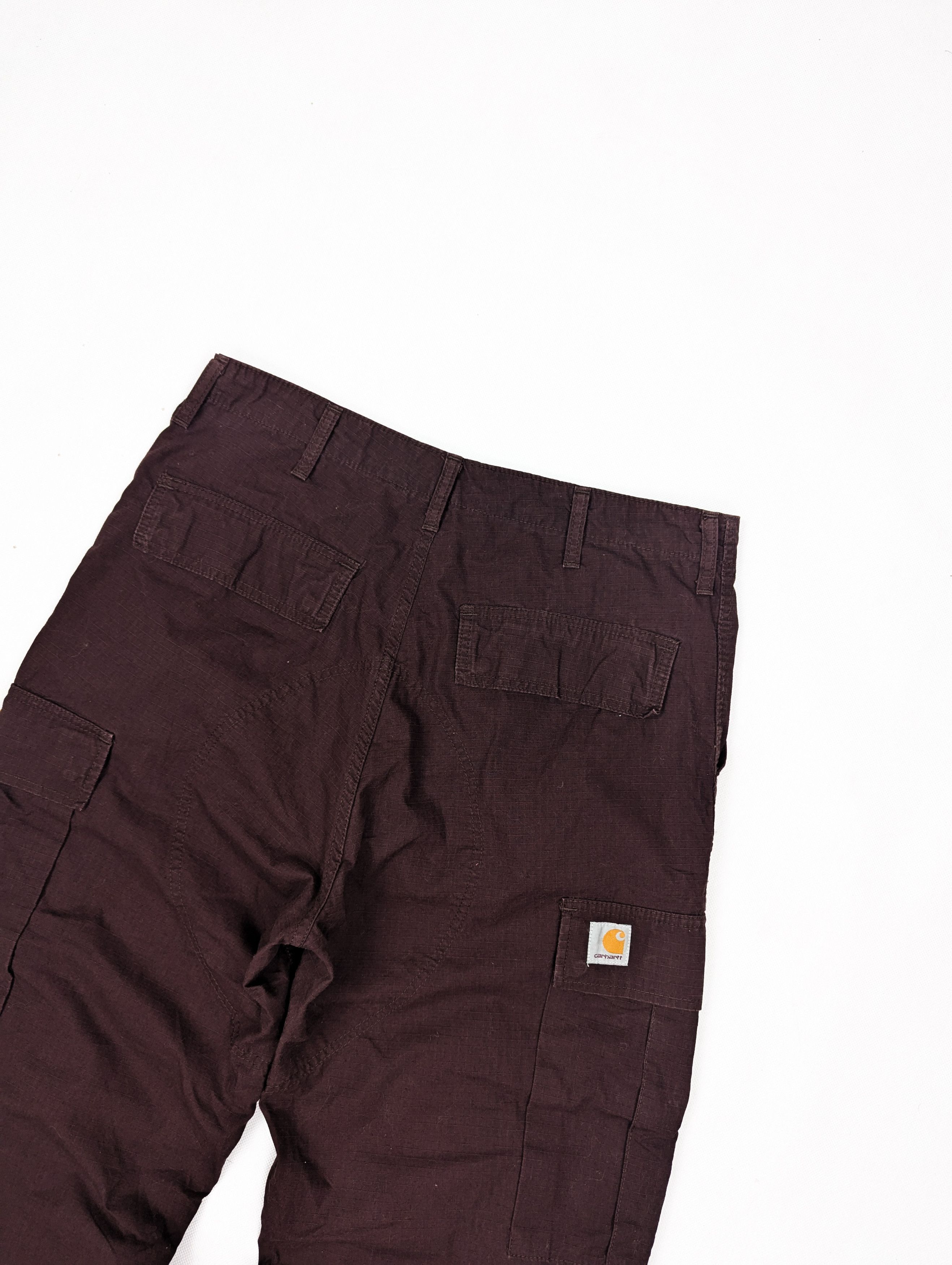 Carhartt Carhartt cargo pant burgundy 33/32 Size US 33 - 6 Thumbnail