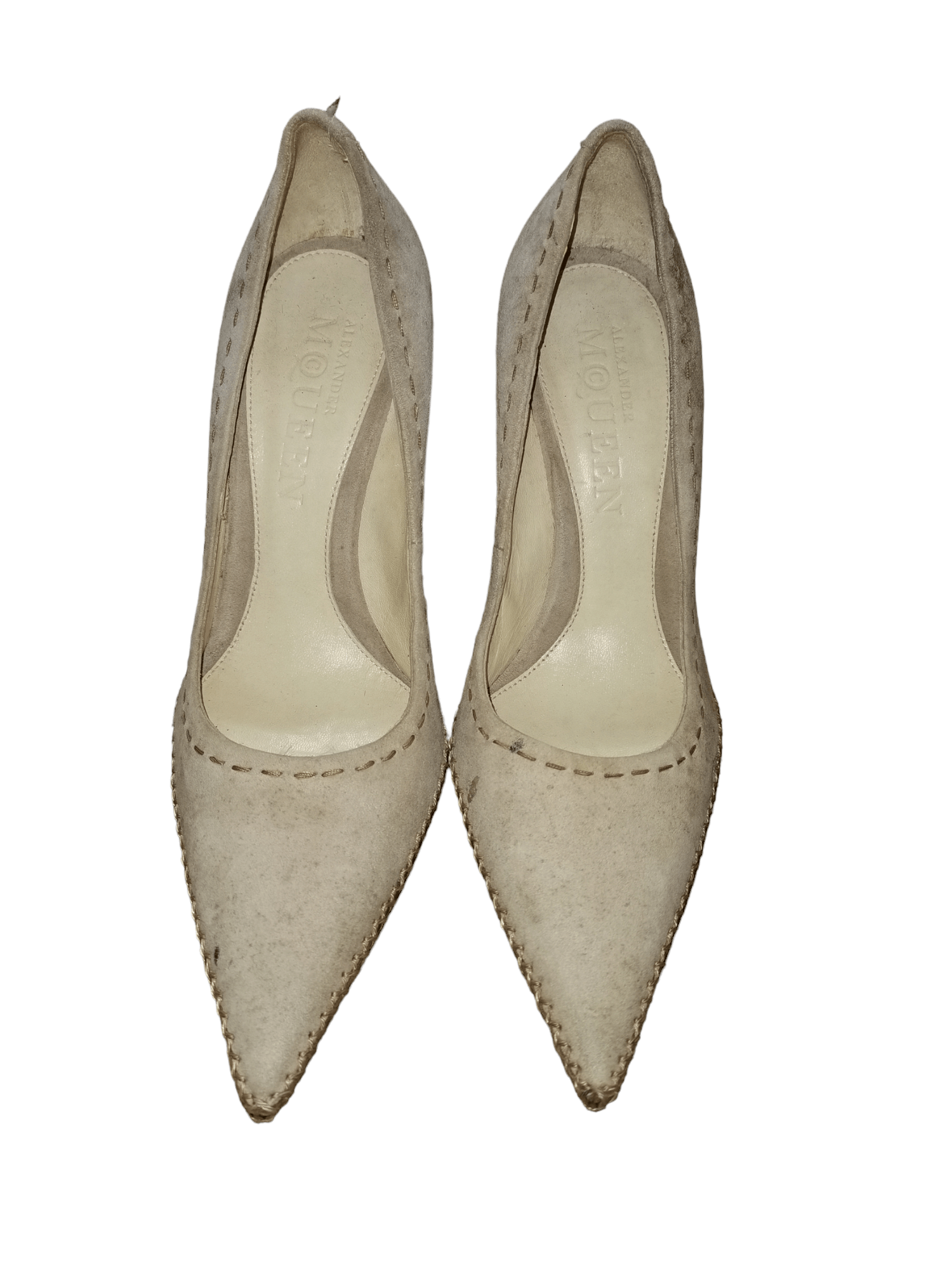 Alexander McQueen Alexander mcqueen stitched heels Size US 8.5 / IT 38.5 - 14 Thumbnail