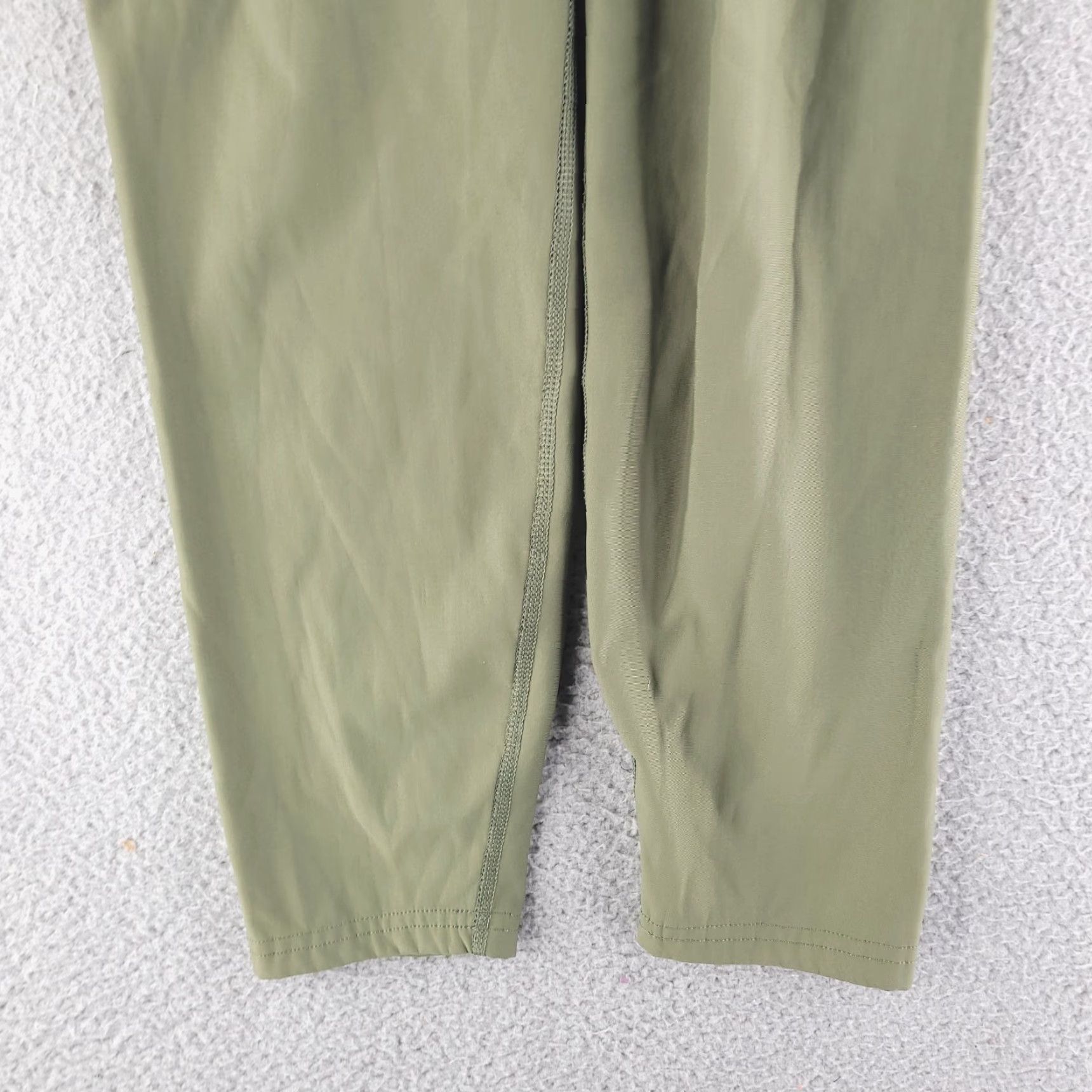 Vintage Duke Compression Pants Mens Small Green Nylon Stretch Dri Moisture Control Activewear Size US 29 - 6 Thumbnail