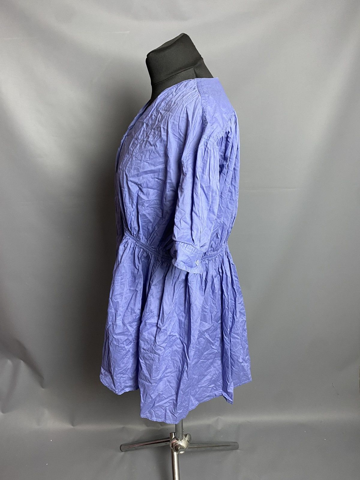 Acne Studios Acne Jeans S/S 08 Swank Blue Short Sleeve Mini Dress Sz 42 Size M / US 6-8 / IT 42-44 - 9 Thumbnail