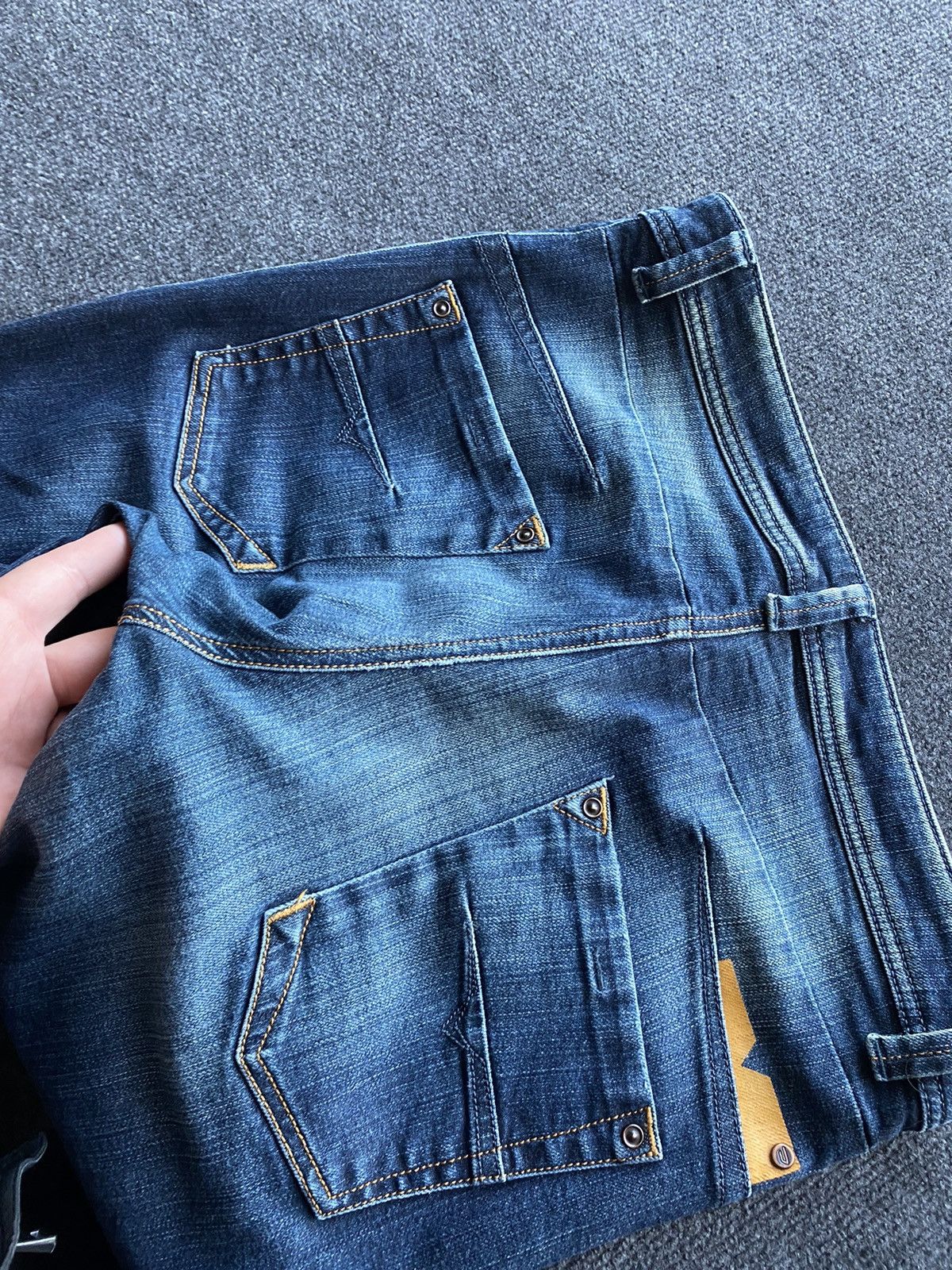 Diesel 🔥Opium Punk Diesel darron 32 size blue jeans men gothic emo Size US 32 / EU 48 - 15 Thumbnail
