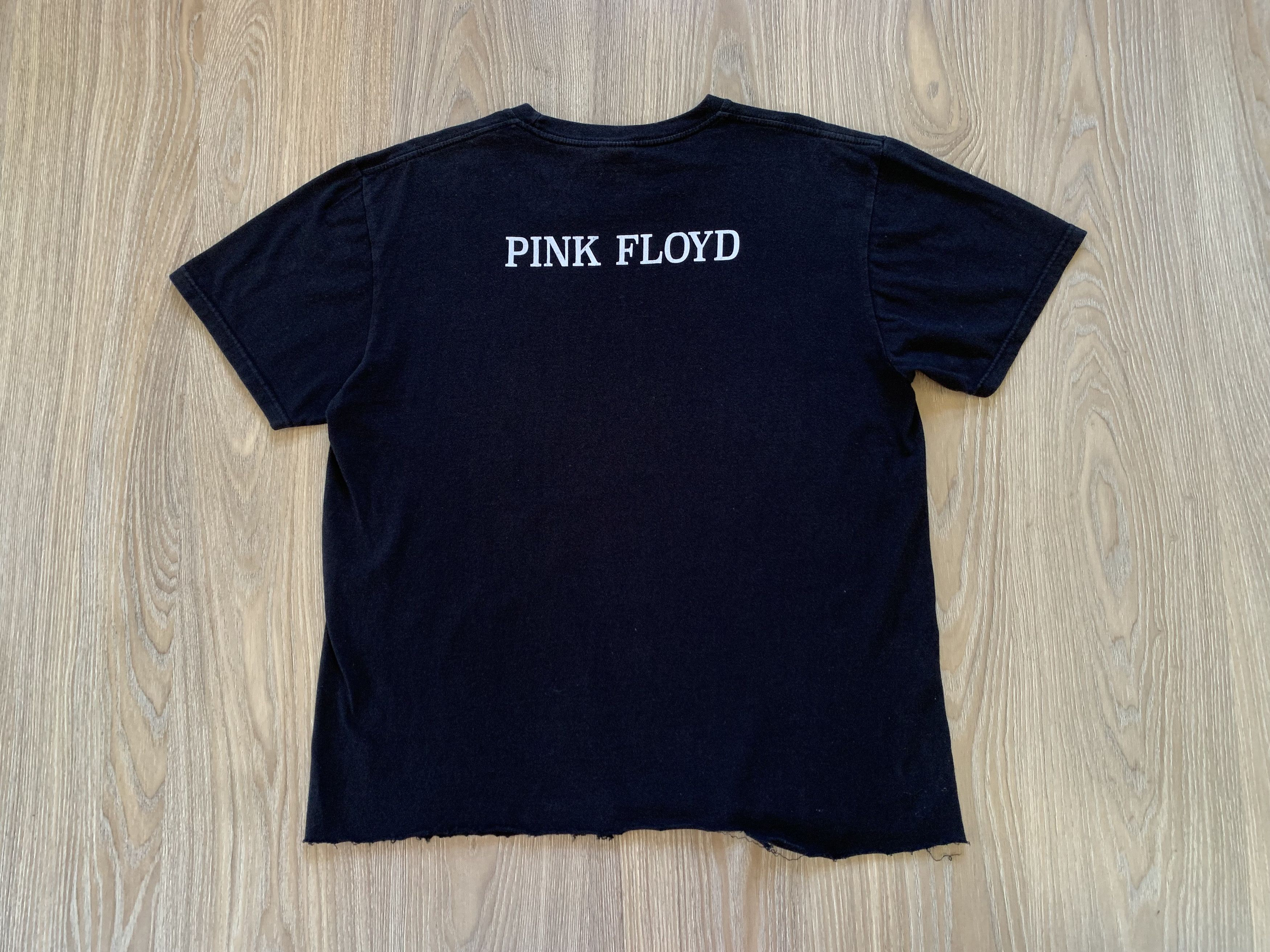 Band Tees × Pink Floyd Pink Floyd The Dark Side Of The Moon Distressed T-Shirt Size US L / EU 52-54 / 3 - 3 Thumbnail