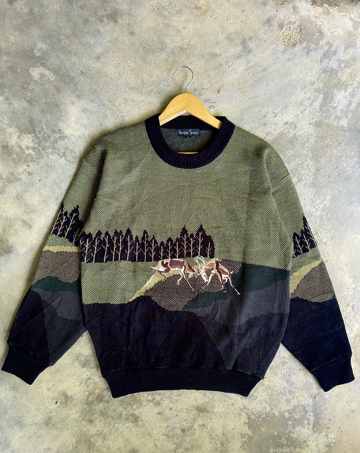 Homespun Knitwear RAPIDO SPIRIT knitted sweater Size US M / EU 48-50 / 2 - 1 Thumbnail