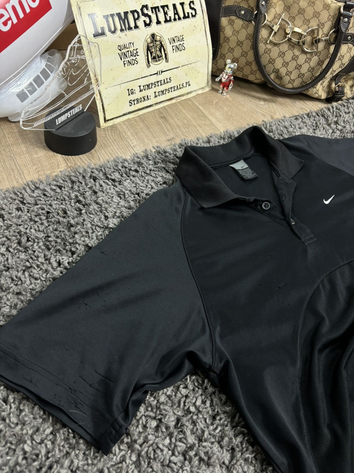 Nike × Vintage 2000s Vintage Basic Small Logo Swoosh T-Shirt Nike Pinterest Size US M / EU 48-50 / 2 - 6 Thumbnail