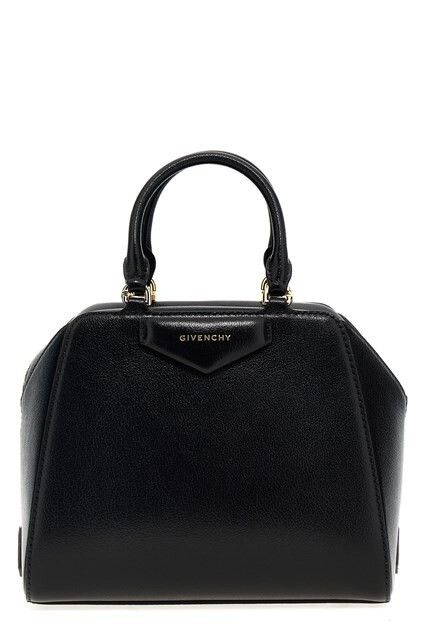 Givenchy GIVENCHY Antigona Mini Cube Black Leather Handbag NWT Size ONE SIZE - 1 Thumbnail