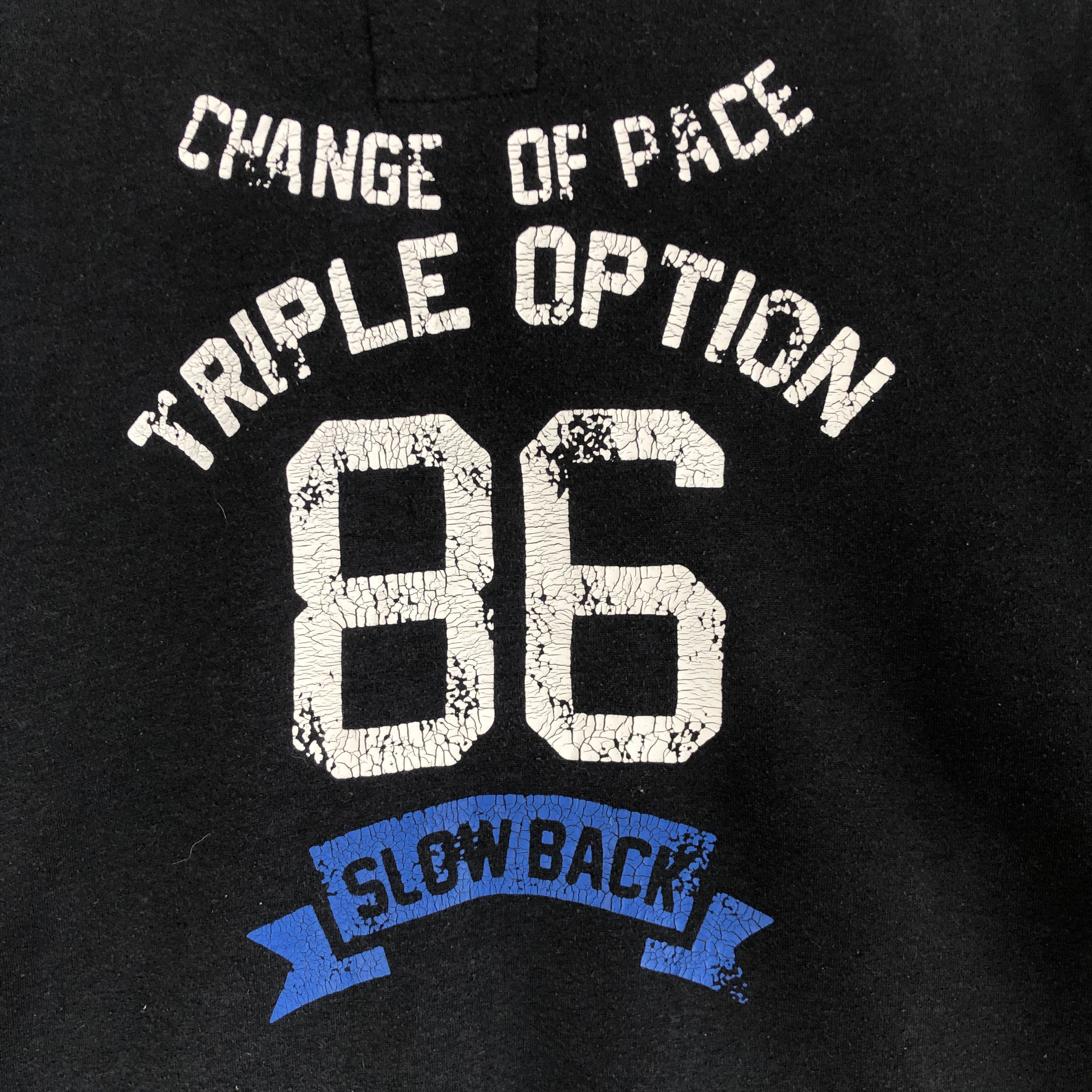 Japanese Brand × Vintage Vintage Change of Pace Varsity Zipper Sweater Sweatshirt Size XS / US 0-2 / IT 36-38 - 8 Thumbnail