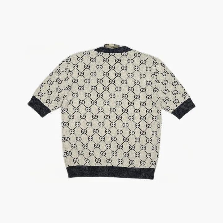 Gucci Gucci Aria Short Sleeve Knit Top-2507 Size M / US 6-8 / IT 42-44 - 3 Thumbnail