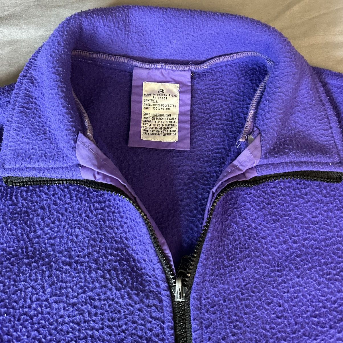 Vintage Vintage Purple Fleece Zip Up Size US M / EU 48-50 / 2 - 4 Thumbnail