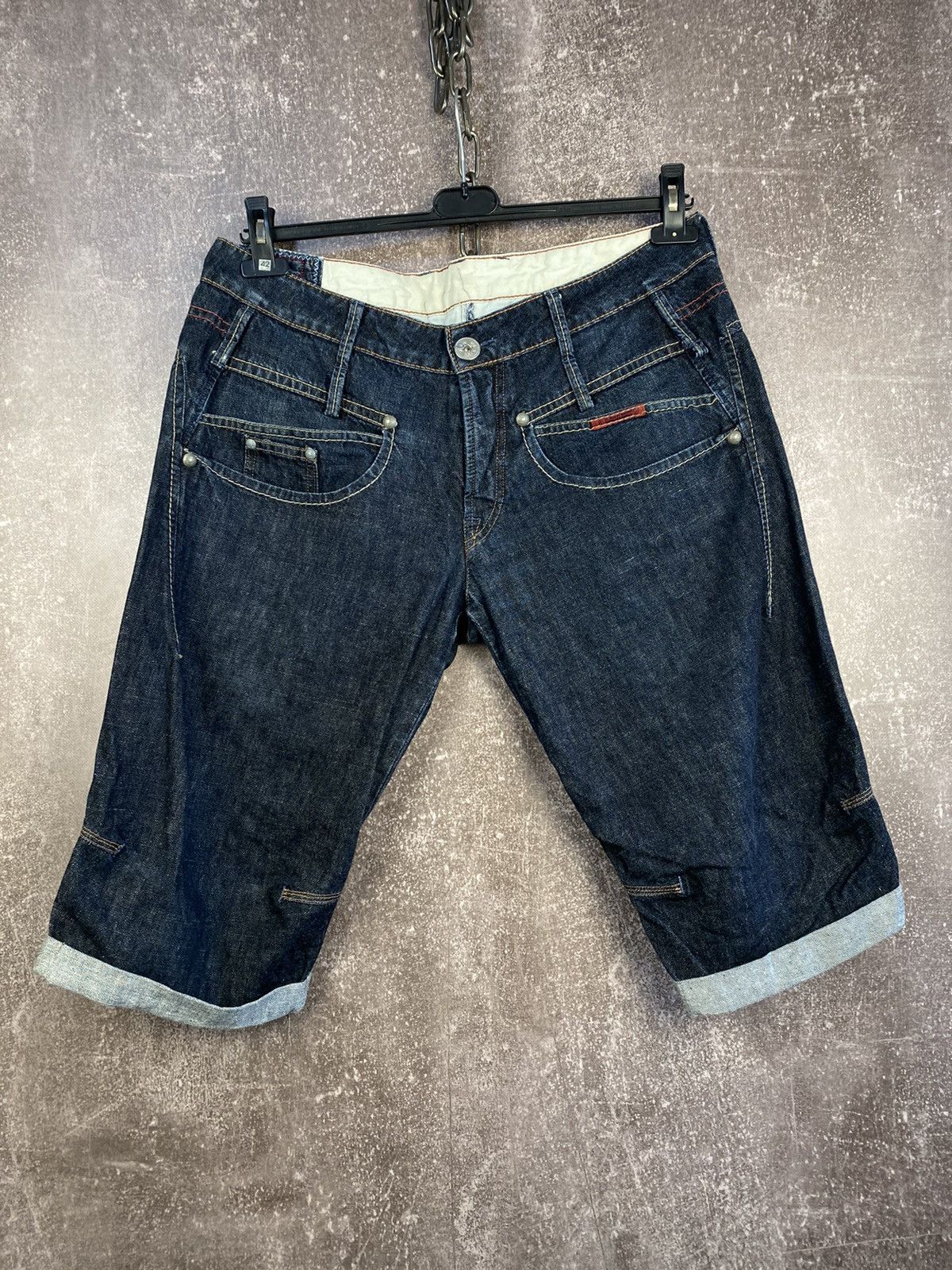 Vintage 90s Marithe Francois Girbaud Denim Shorts Jorts