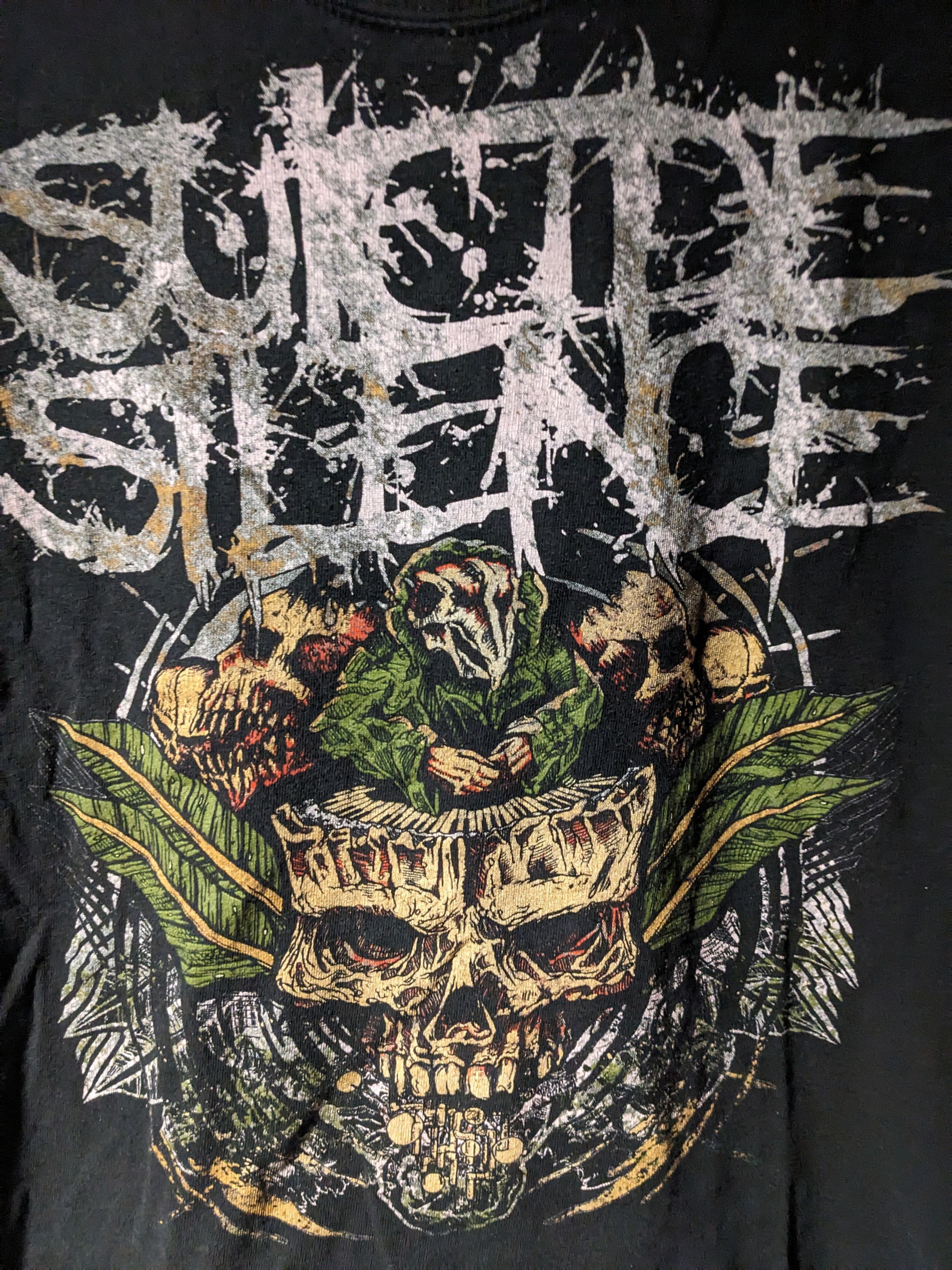 Band Tees × Vintage Vintage 2010's Suicide Silence Band Tour Medium T-Shirt Size US M / EU 48-50 / 2 - 2 Thumbnail
