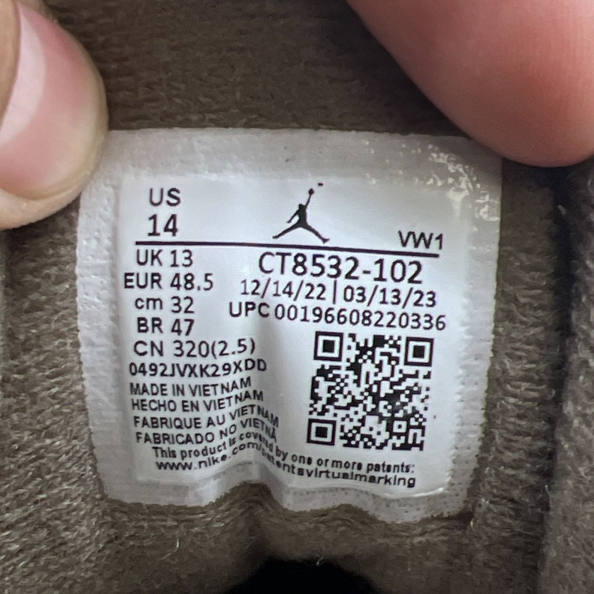 Jordan Brand Air Jordan 3 palomino Size US 14 / EU 47 - 9 Thumbnail