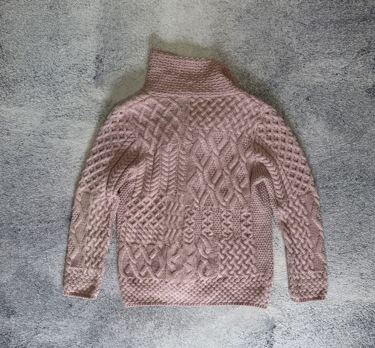 Aran Crafts Aran Crafts Women Merino Wool Cardigan Sweater Ireland Knit Size L / US 10 / IT 46 - 13 Thumbnail