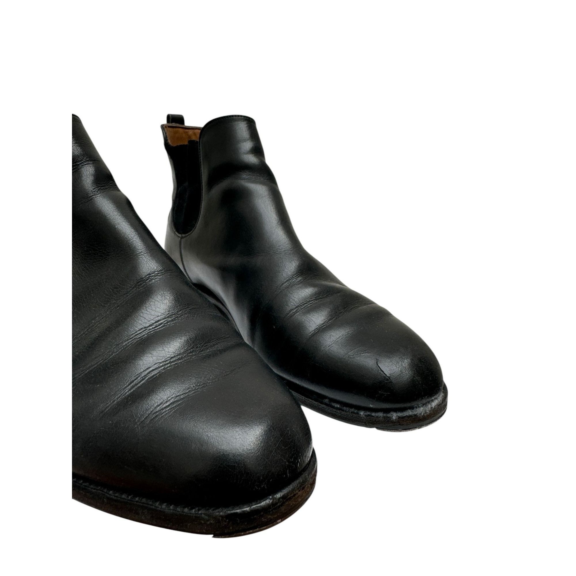 J.M. Weston JM Weston Black leather chelsea boots Size 36 US 6 Size US 6 / IT 36 - 3 Thumbnail