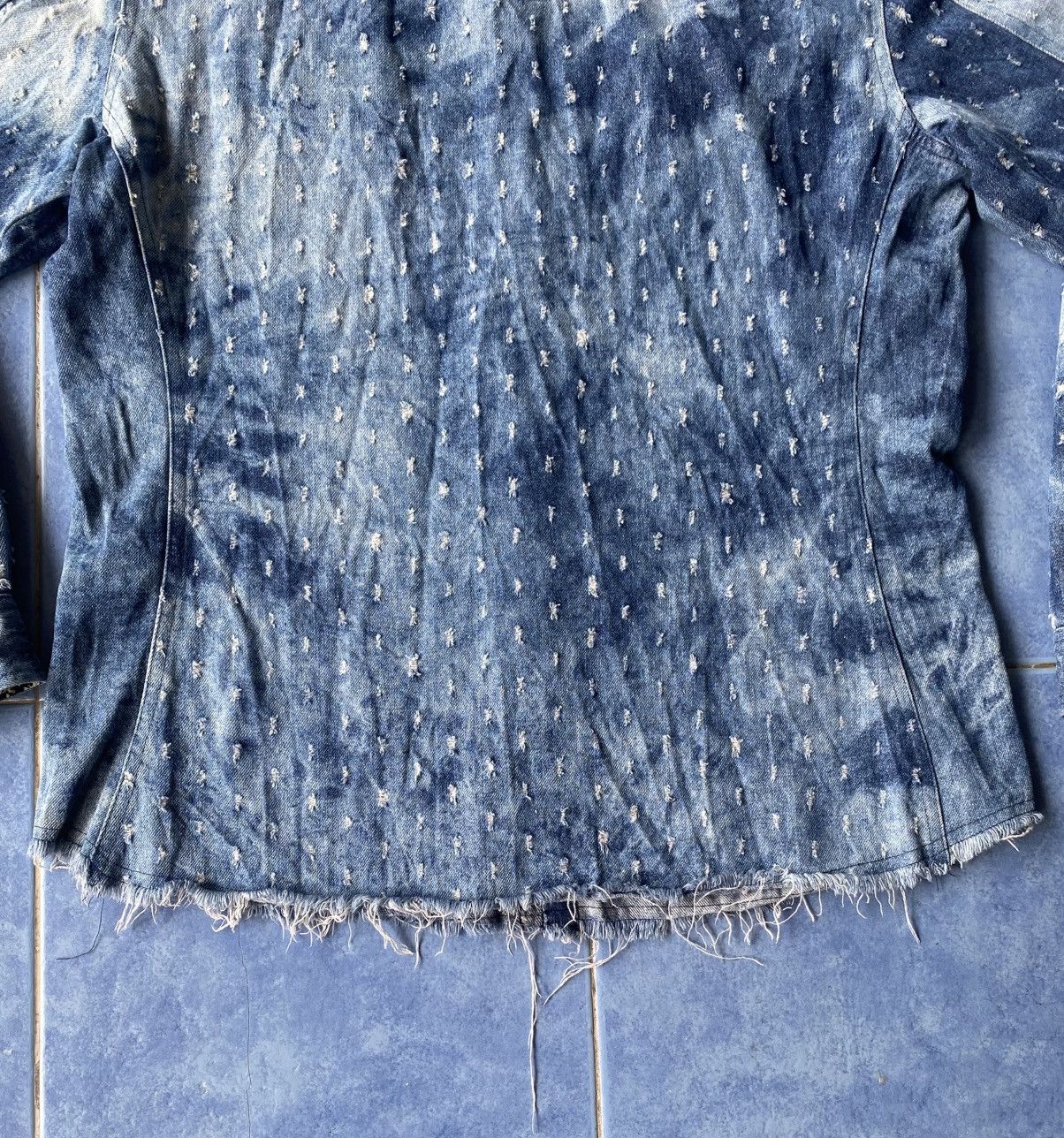 semanticdesign Semantic Design Western Shirt Distressed Design Size US M / EU 48-50 / 2 - 18 Thumbnail