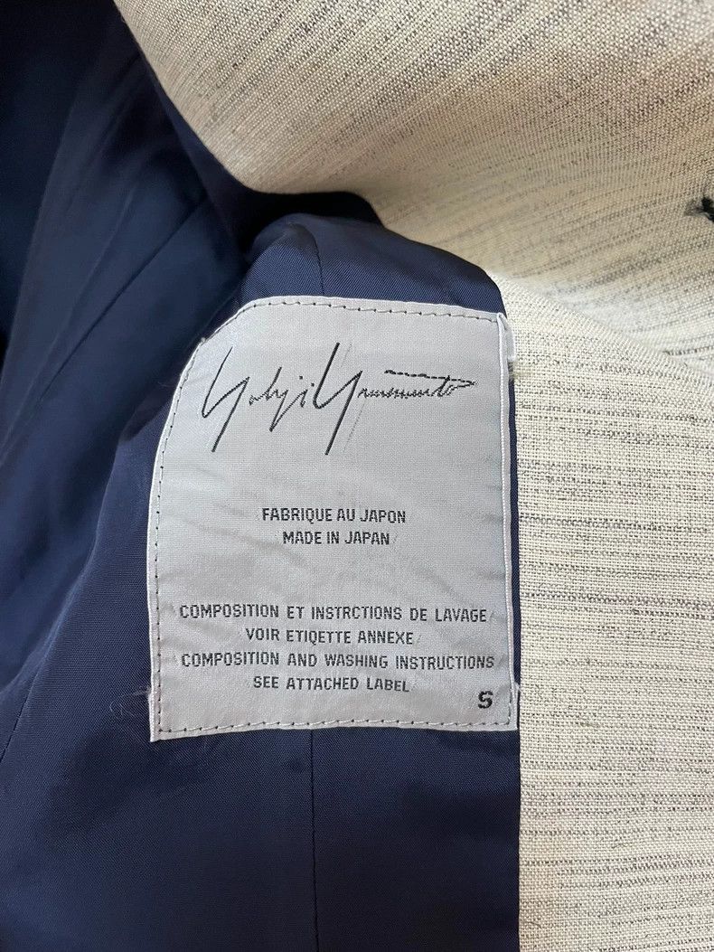 Yohji Yamamoto Yohji Yamamoto size s 93FW hand stitched blazer Size 36S - 7 Thumbnail
