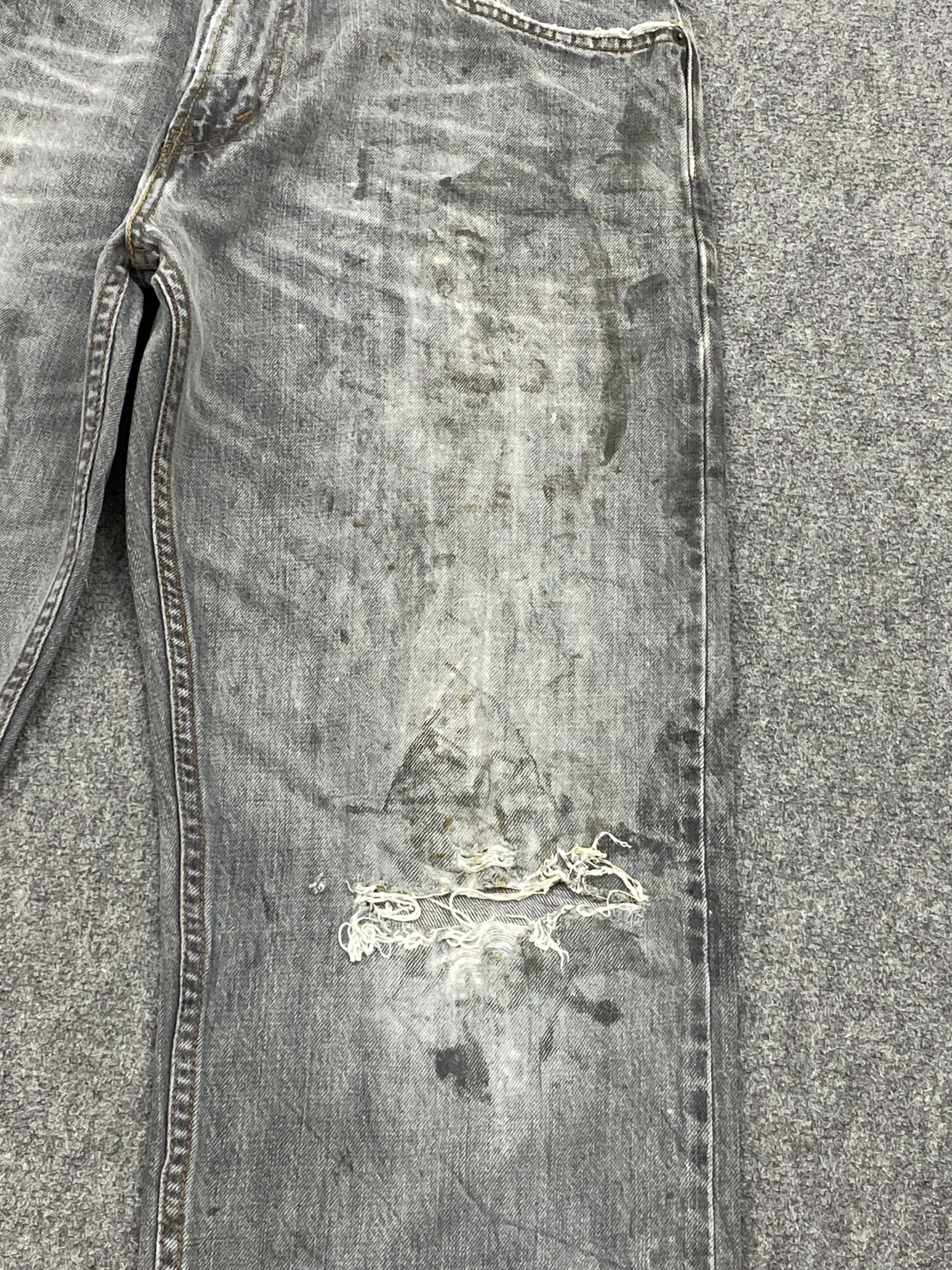 Levi's Distressed Vintage Levis 559 Splatter Paint Jeans DP2680 Size US 32 / EU 48 - 10 Thumbnail