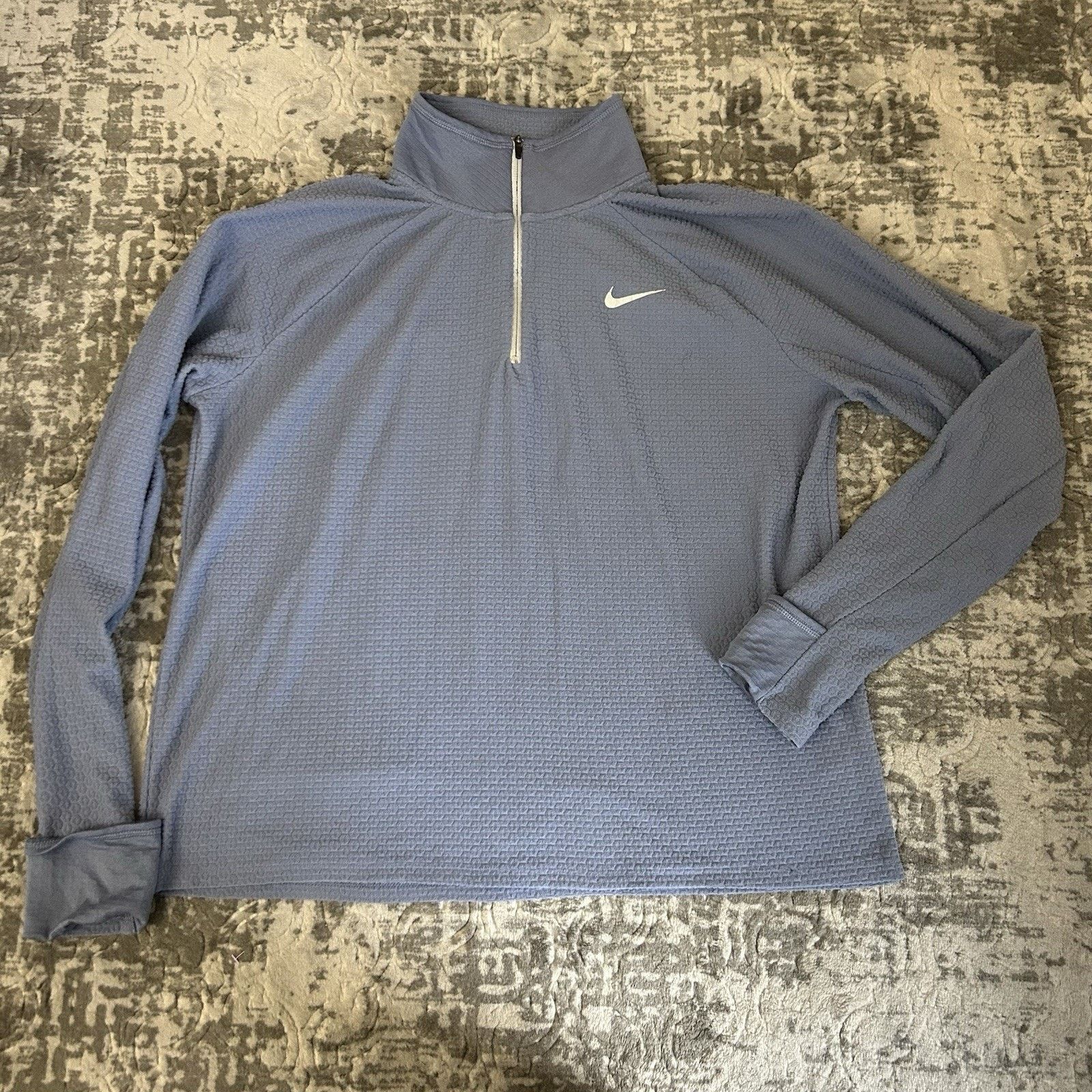 Nike Nike Sphere Women's 1/2-Zip Running Top. - Blue Size XL Size XL / US 12-14 / IT 48-50 - 9 Thumbnail