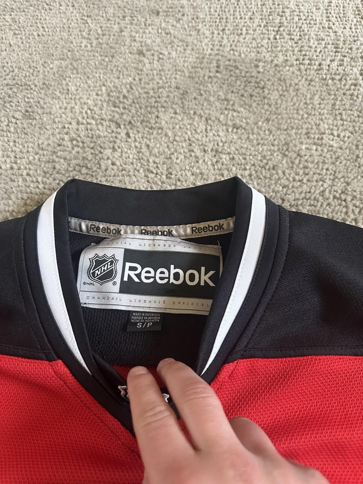 Reebok New Jersey Devils NHL Hockey Reebok Red Jersey Size S Size US S / EU 44-46 / 1 - 6 Thumbnail
