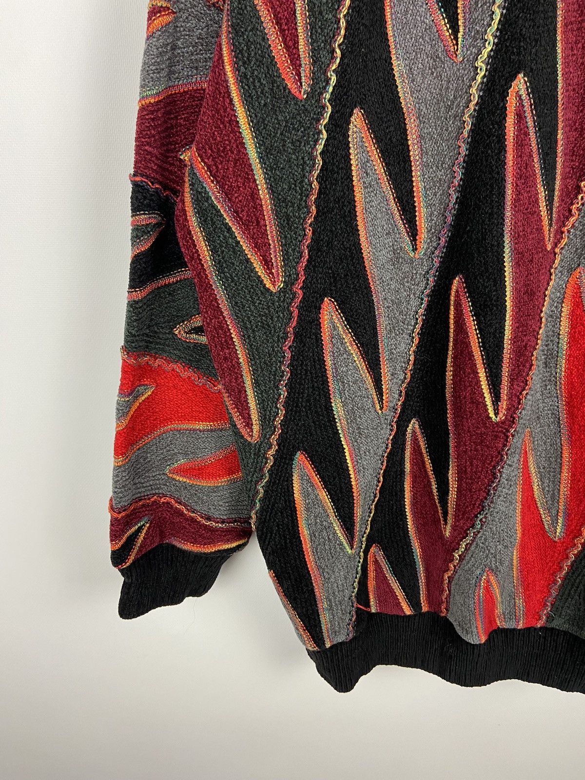 Tundra Vintage Tundra Coogi Style Men’s Knit 3D Textured Sweater Size US L / EU 52-54 / 3 - 15 Thumbnail