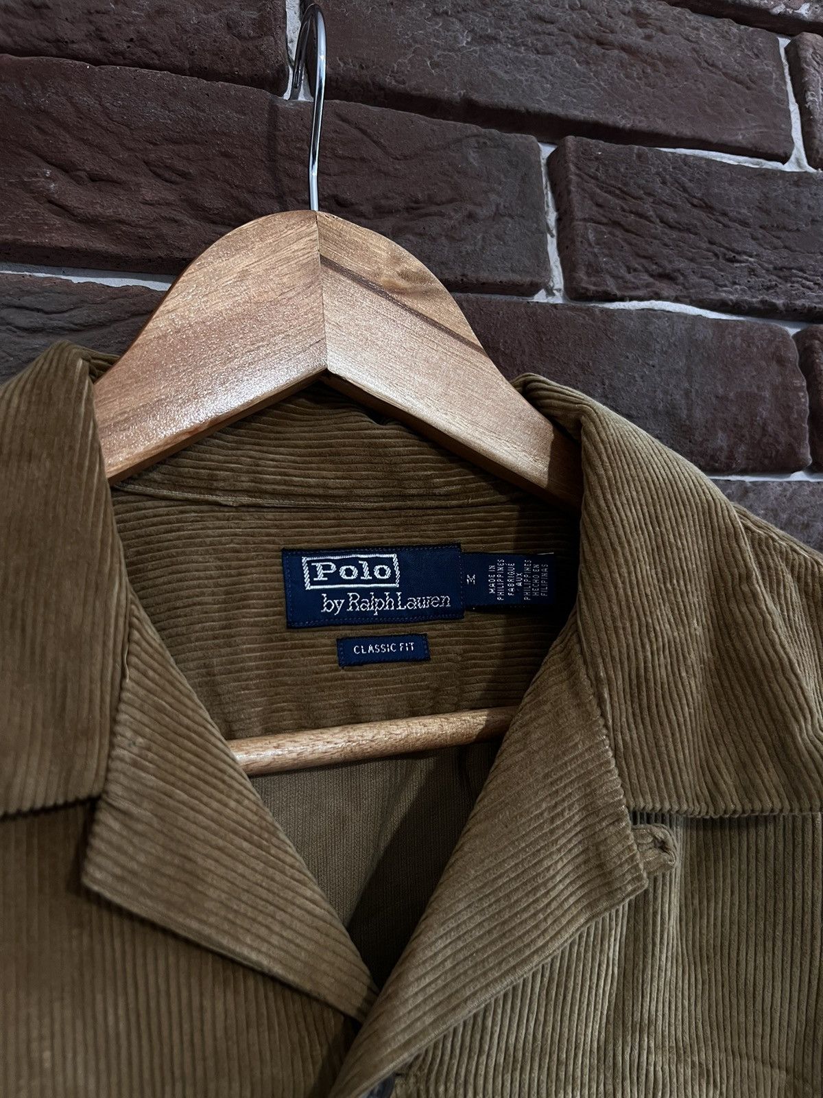 Ralph Lauren Polo Ralph Lauren Corduroy Button Up Shirt New Collection M Size US M / EU 48-50 / 2 - 3 Thumbnail