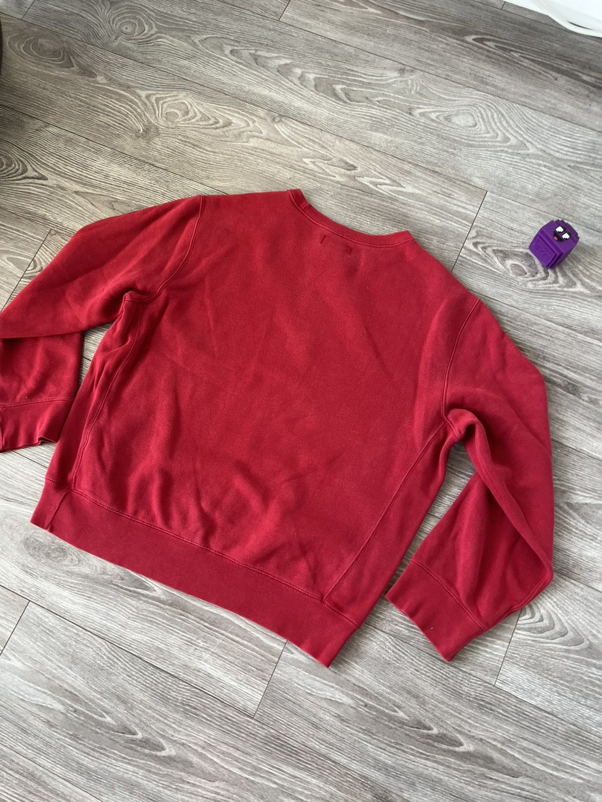 Polo Ralph Lauren Vintage Polo Ralph Lauren Red Crew Neck Y2K Drip Sweatshirt Size US XL / EU 56 / 4 - 14 Thumbnail
