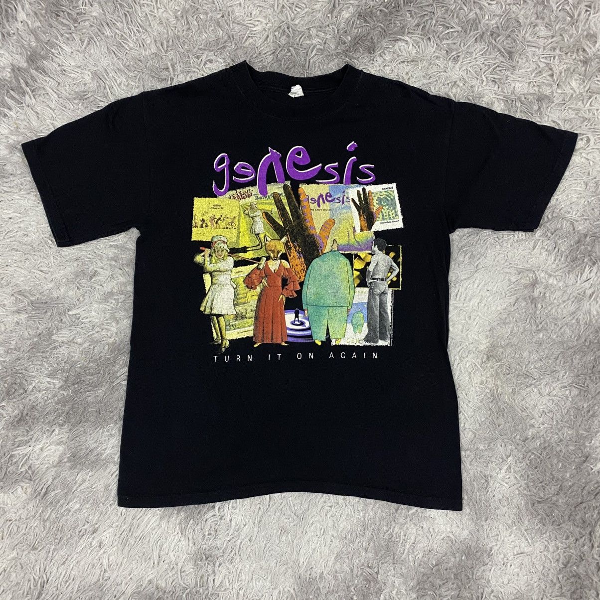 Anvil × Band Tees × Vintage Vintage Y2K rock band genesis tour 2007 Size US M / EU 48-50 / 2 - 1 Thumbnail