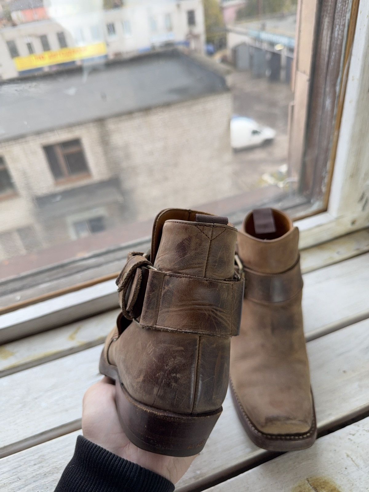 Sancho Boots 90s Sancho Goodyear Welt Leather Harness Boots Brown EU 36 Size US 5.5 / IT 35.5 - 14 Thumbnail