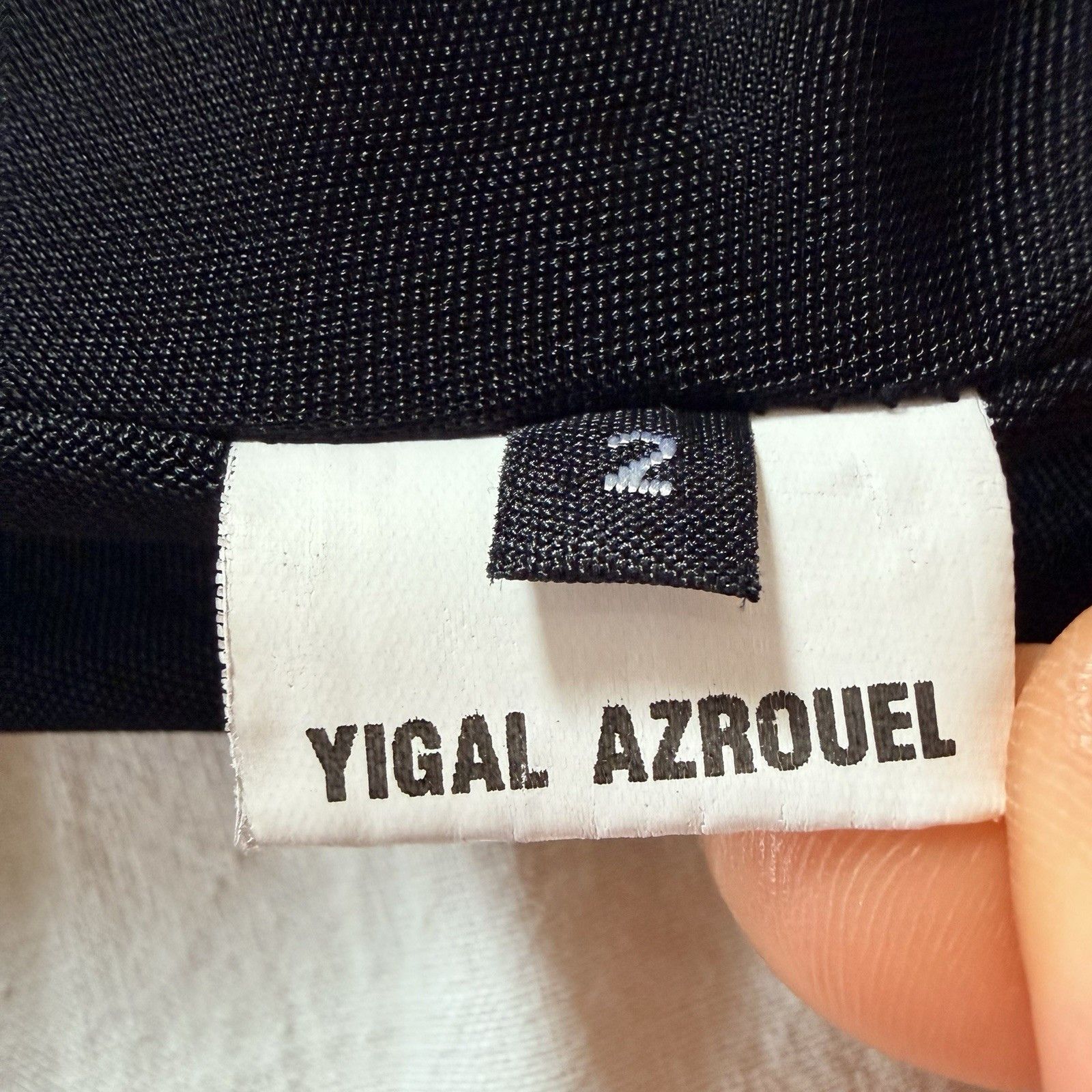 Yigal Azrouel Yigal Azrouel Dress Womens 2 Black One Shoulder Ruched USA Size XS / US 0-2 / IT 36-38 - 11 Thumbnail