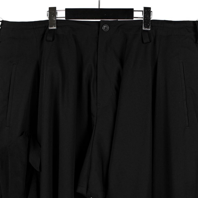 Yohji Yamamoto Yohji Yamamoto Pour Homme - Patch hem twist Draped Pants Size US 30 / EU 46 - 4 Thumbnail