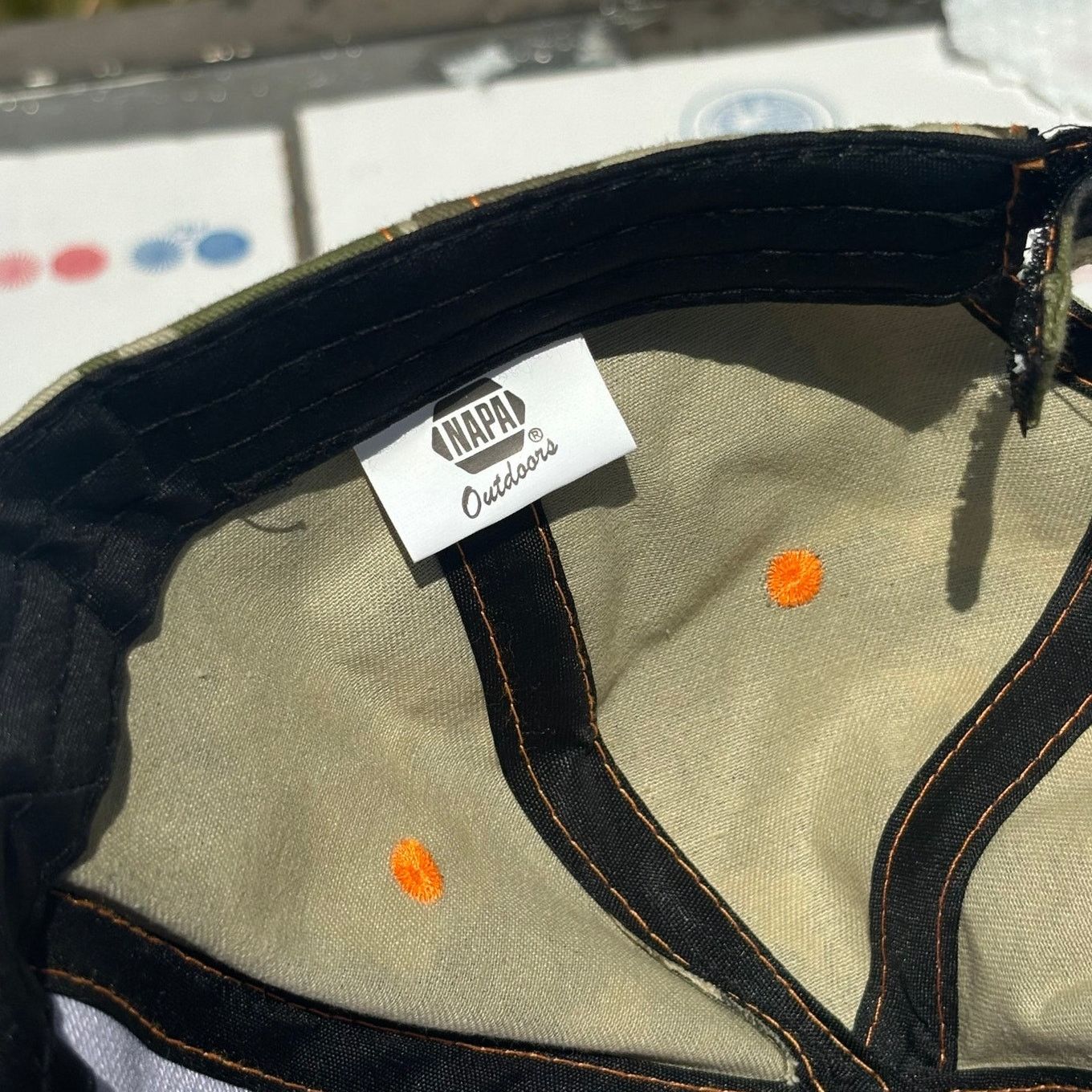 Other Camo & Orange Napa Outdoors Men's Hat Size ONE SIZE - 4 Thumbnail