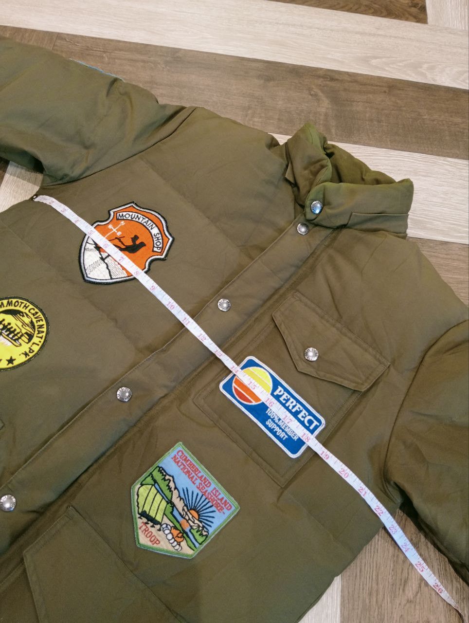 Sugar Cane SUGAR CANE PATCH DOWN JACKET - SIZE M Size US M / EU 48-50 / 2 - 16 Thumbnail