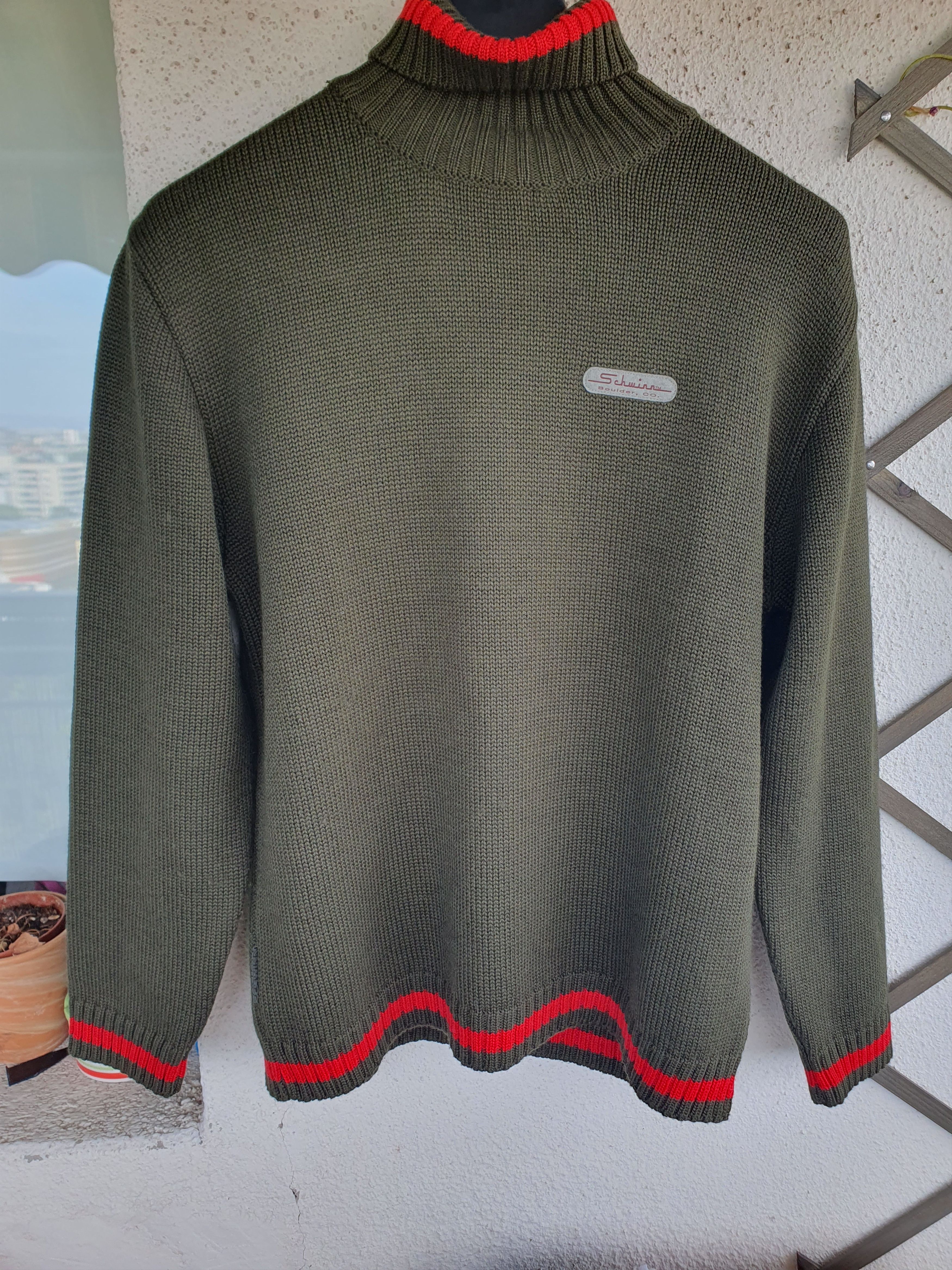 Swagger Schwinn Quality Turtleneck Sweater Spell Out Bike sz M Size US M / EU 48-50 / 2 - 2 Thumbnail