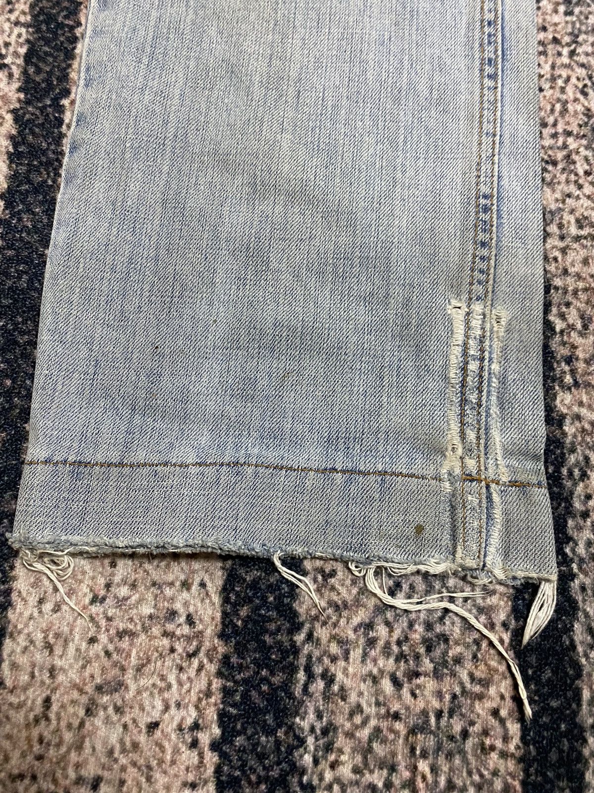 Dolce & Gabbana Vtg Dolce & Gabbana Distressed Painted Jeans Size US 35 - 11 Thumbnail