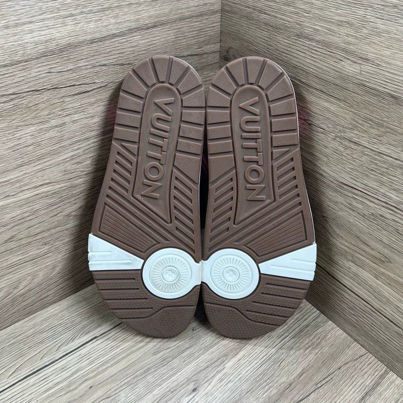 Louis Vuitton Louis Vuitton Trainer Brown Pink Slippers Size US 9 / EU 42 - 6 Thumbnail