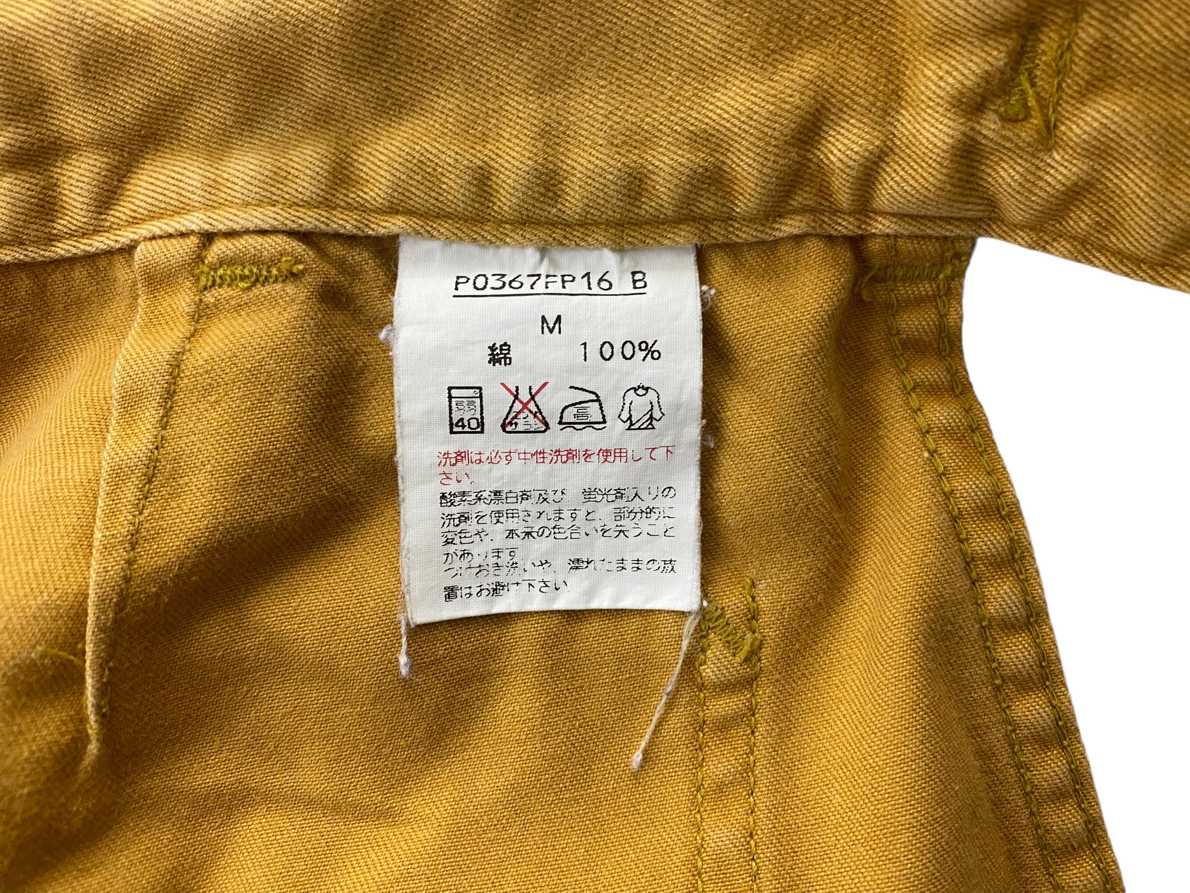 Karl Helmut Karl Helmut Patchwork Yellow Pants ColorBlock Workwear Style Size US 27 - 11 Thumbnail