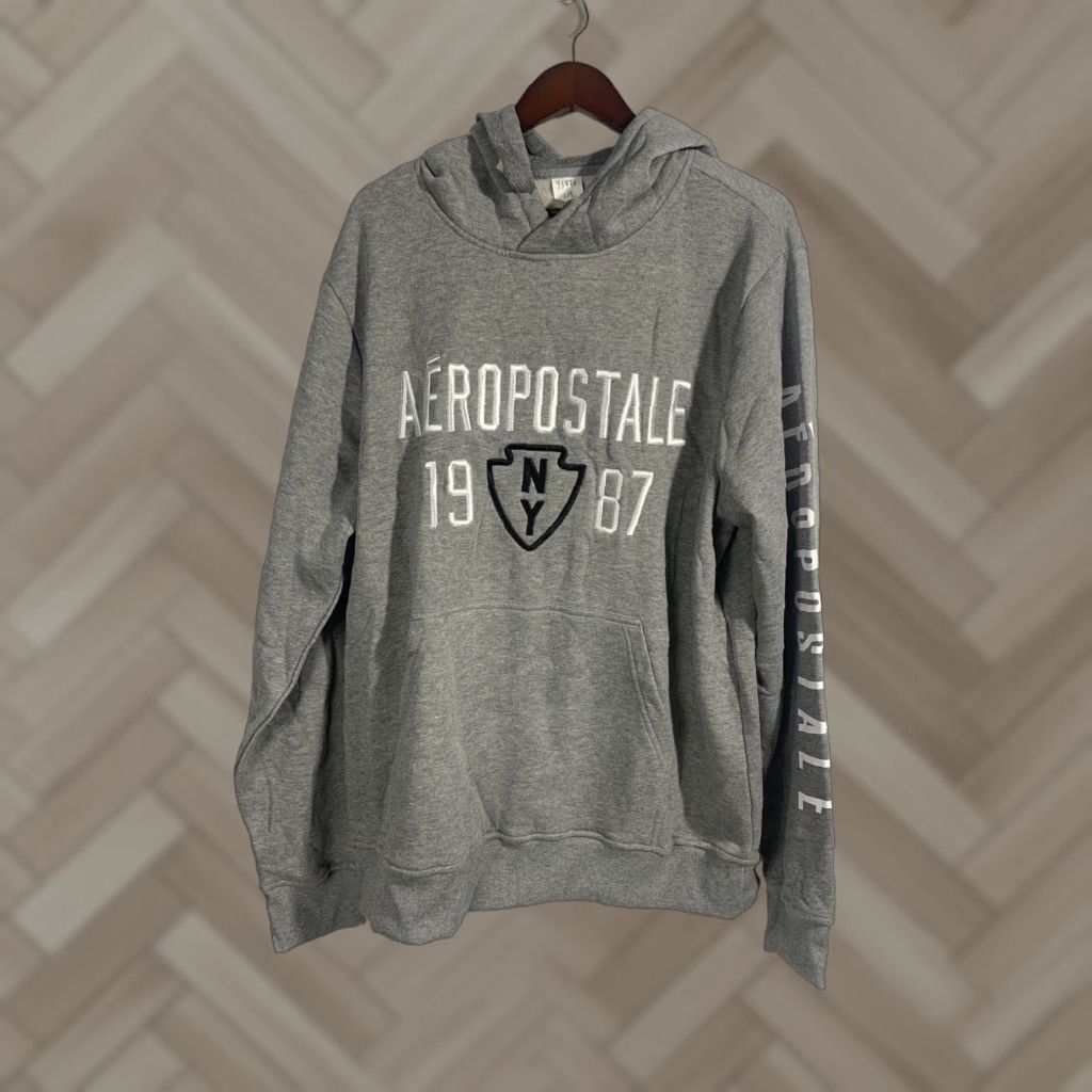 Vintage Aeropostale Men’s Grey Jacket #405 Size XXL 2XL Size US XXL / EU 58 / 5 - 1 Thumbnail
