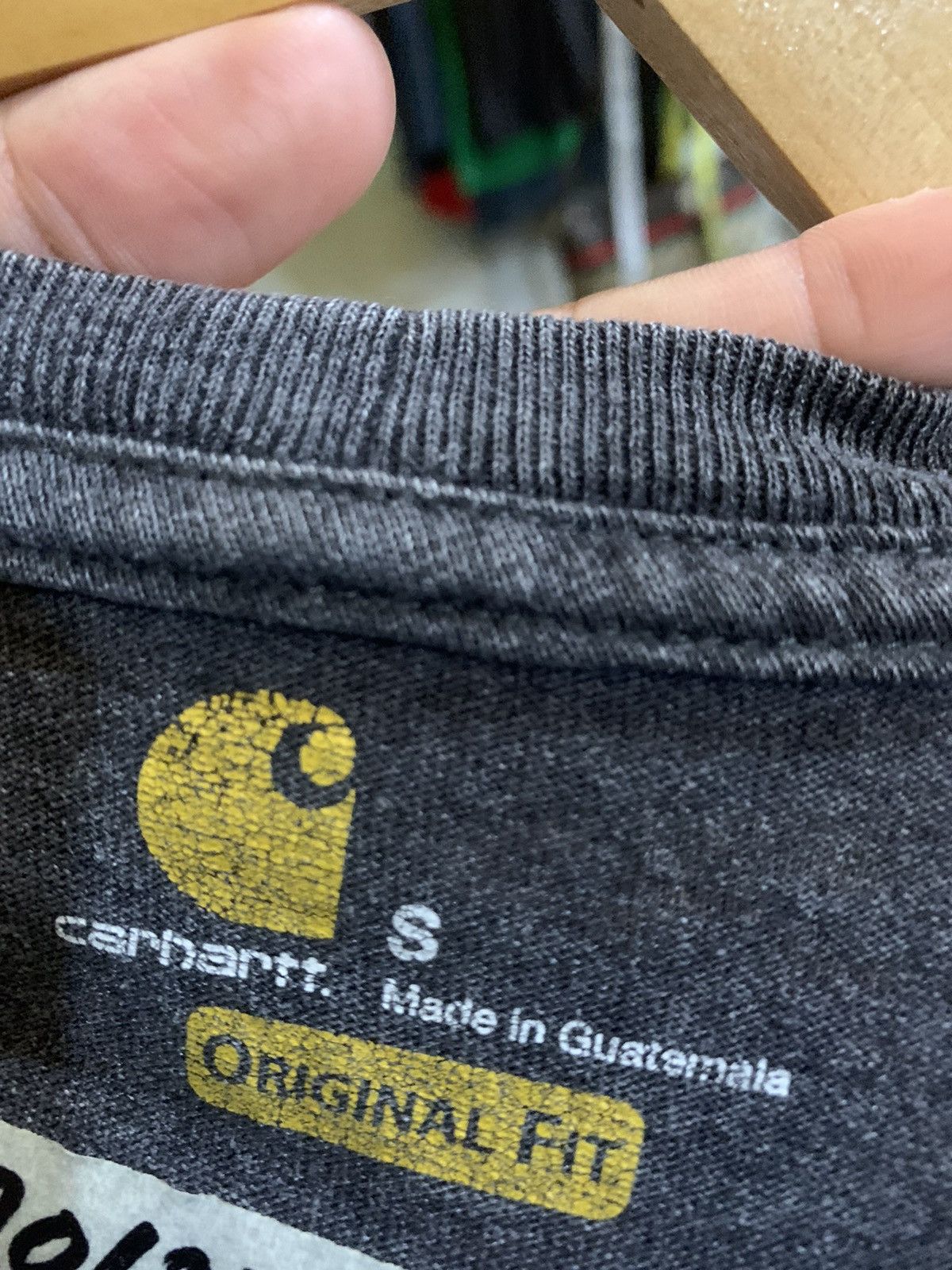 Carhartt × Vintage Vintage Carhartt Painting Custom Design Tee Size US S / EU 44-46 / 1 - 10 Thumbnail