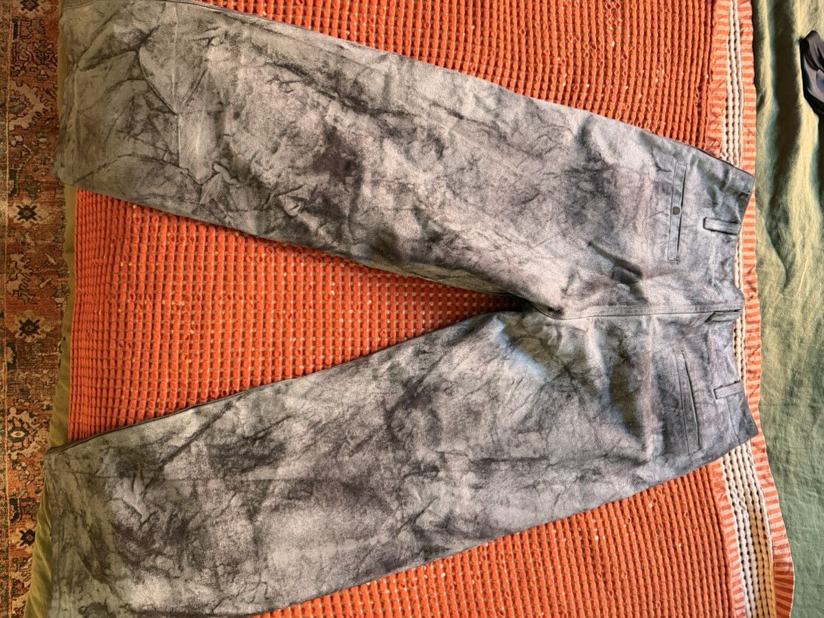Sillage Spray Dyed Bull Denim Work Pant Size US 34 / EU 50 - 8 Thumbnail