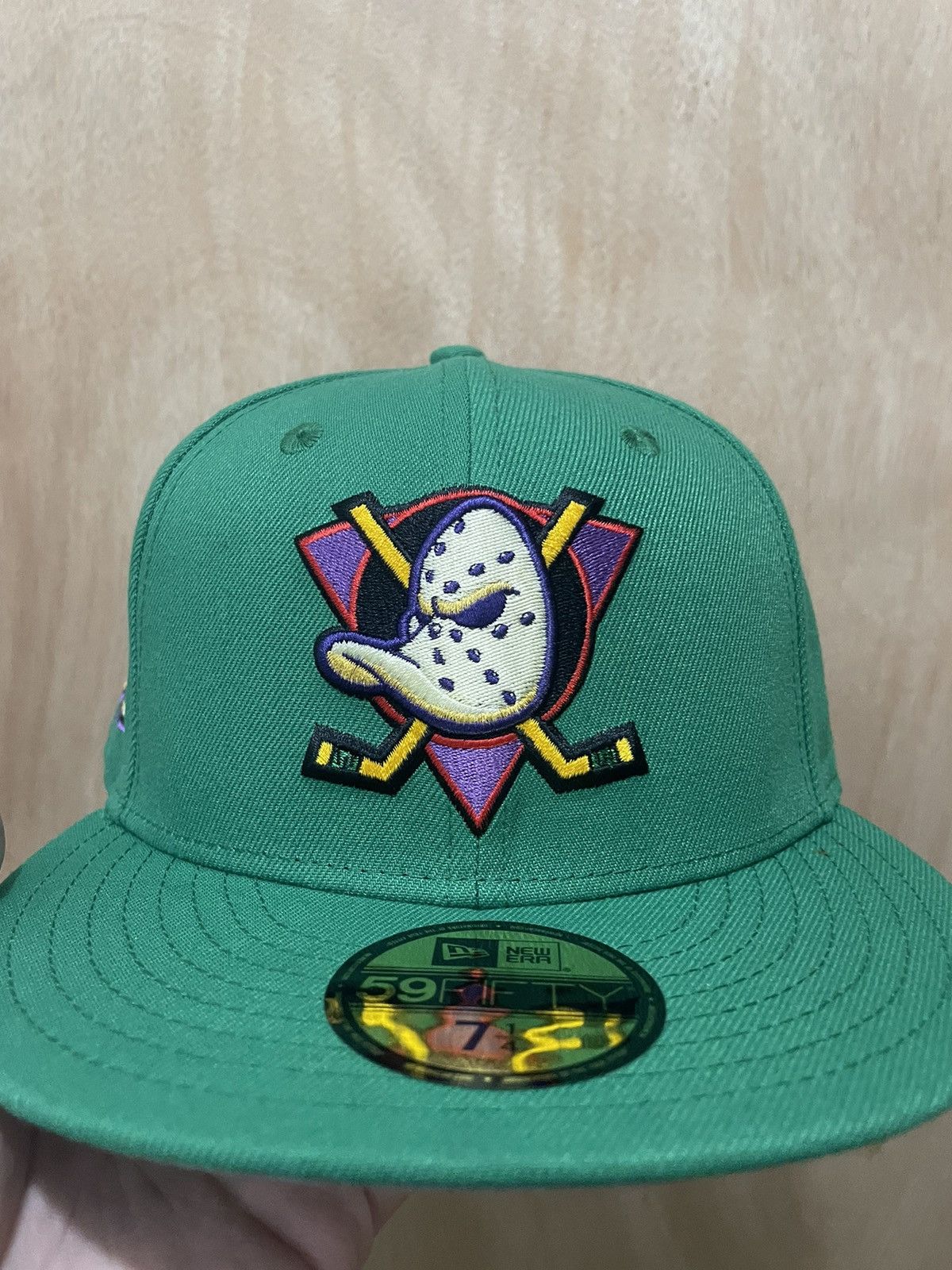 New Era Myfitteds Anaheim mighty ducks original d5 size 7 1/4 Size ONE SIZE - 2 Thumbnail