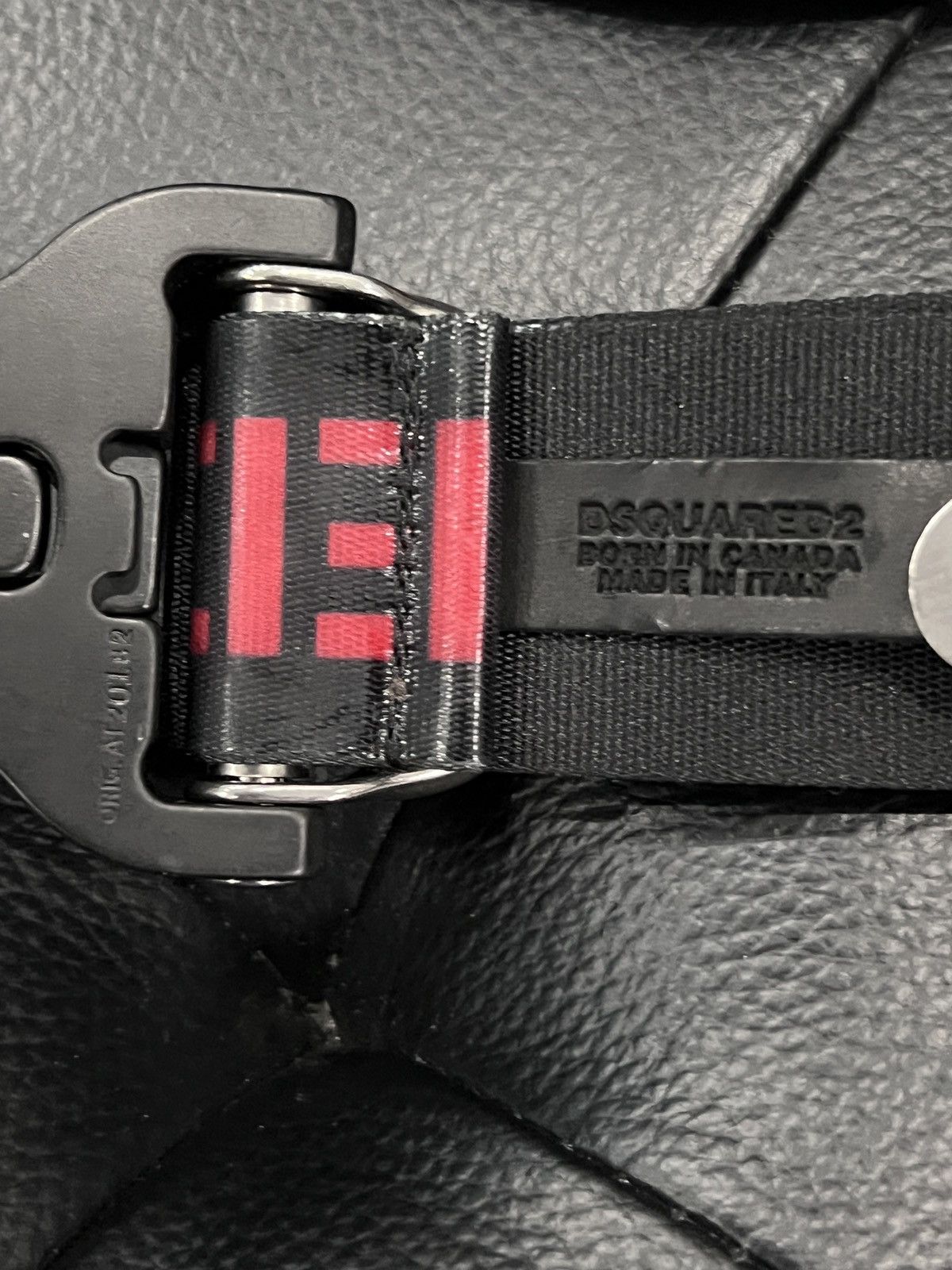 Dsquared2 Dsquared2 2018 Logo Belt with AustriAlpin Cobra Buckle Size ONE SIZE - 8 Thumbnail