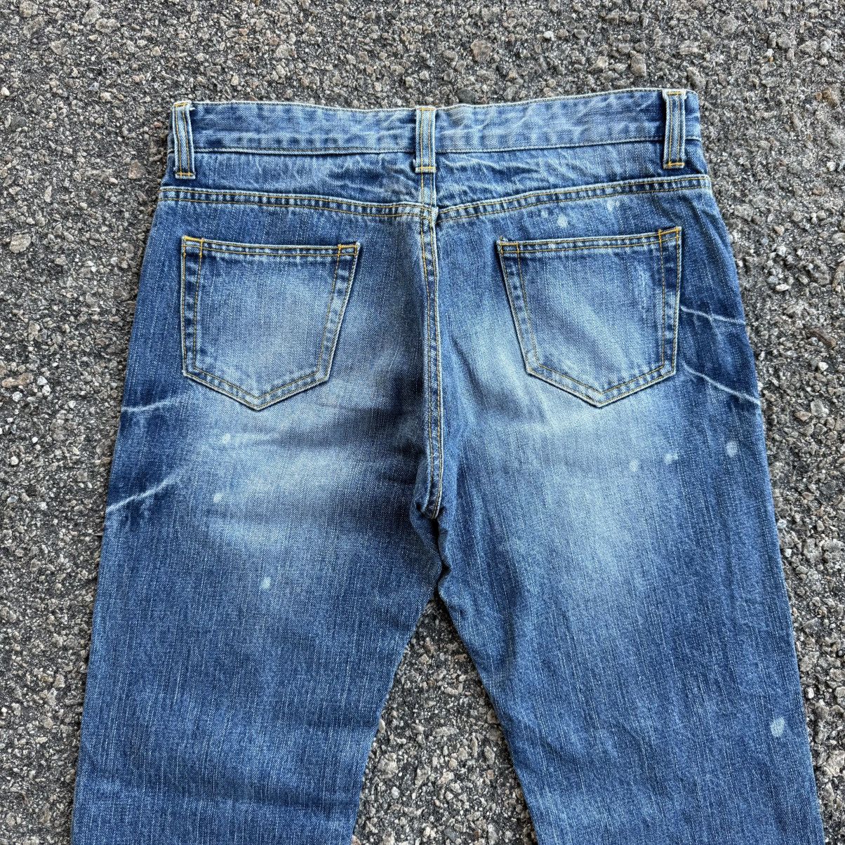 Japanese Brand VINTAGE CLEF DE SOL FADED RIPPEP JEAN DENIM PANTS Size US 33 - 11 Thumbnail