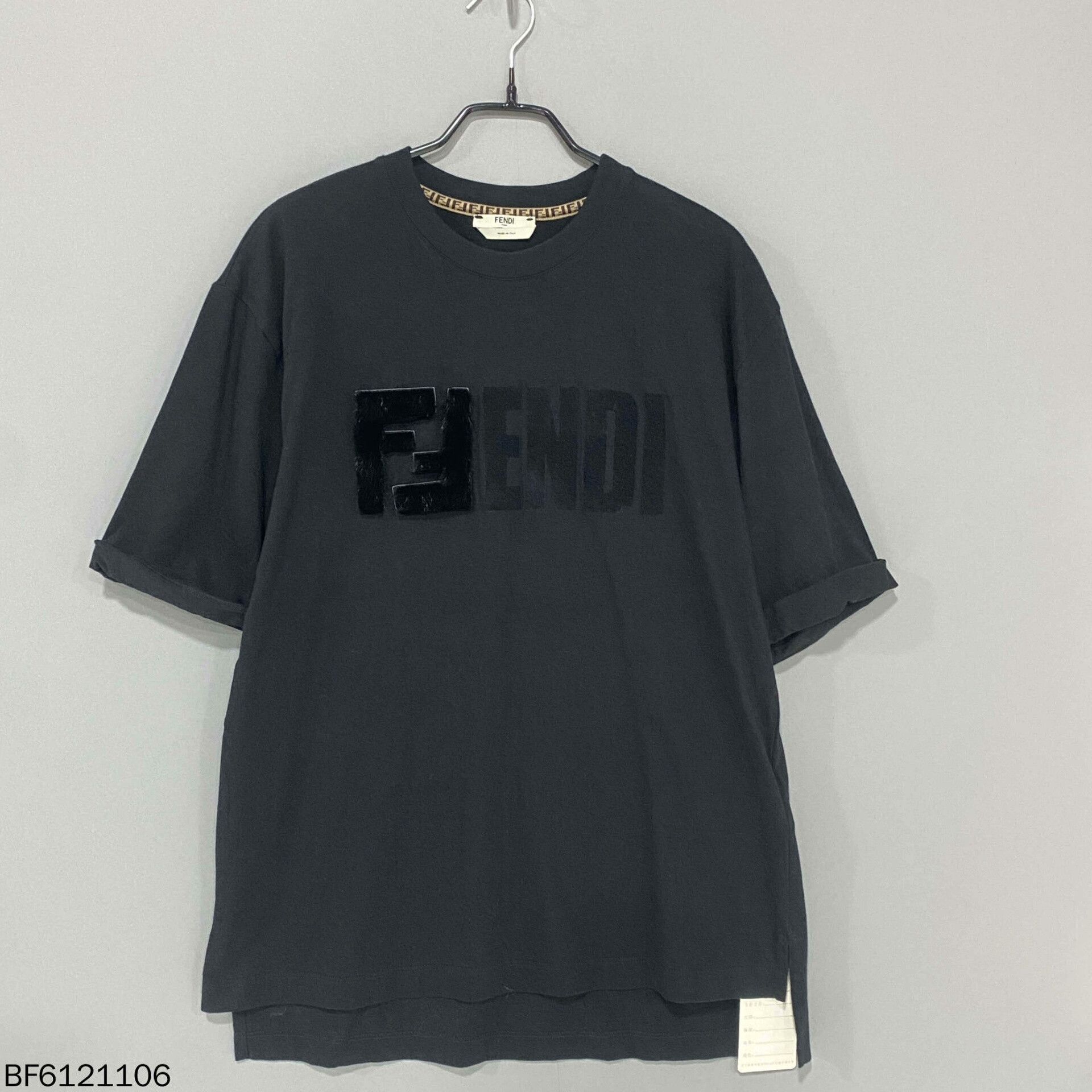 Fendi Fendi Mink Double F Logo Tee Size US S / EU 44-46 / 1 - 1 Thumbnail