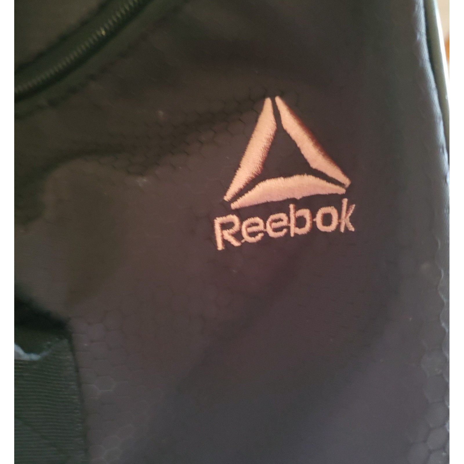 Reebok Reebok Plyo Gym Duffle Bag Weekender Bag Logo Rose Gold Blac Size ONE SIZE - 7 Thumbnail
