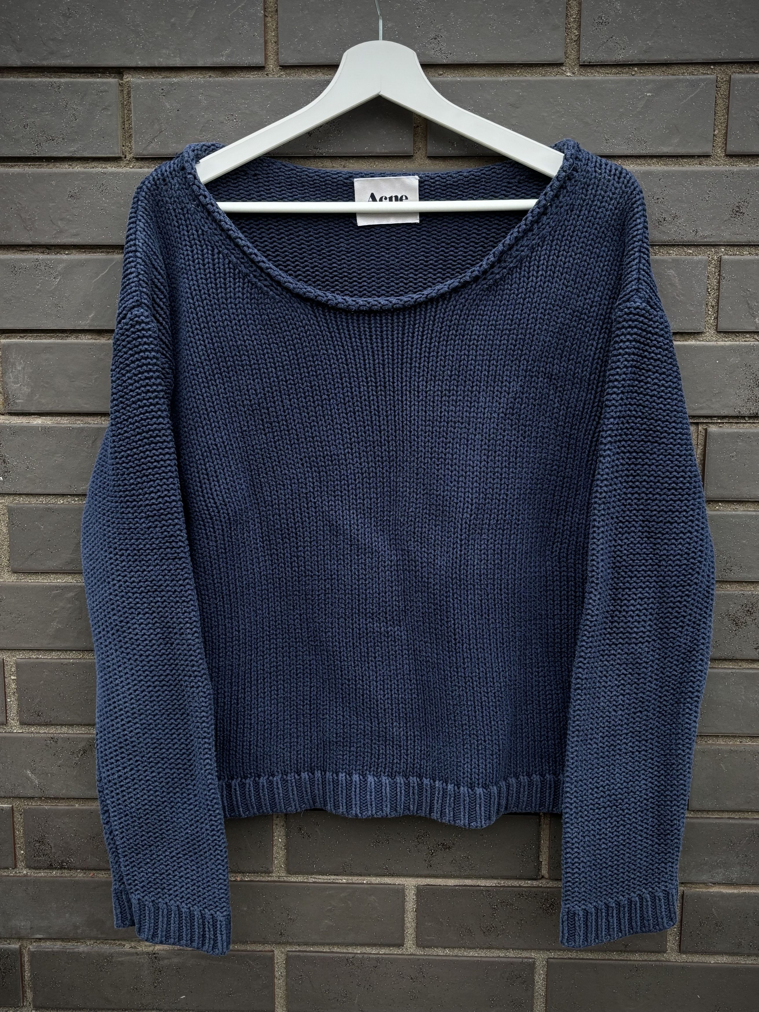 Acne Studios Sapata Cotton Knit Sweater Size US M / EU 48-50 / 2 - 1 Thumbnail