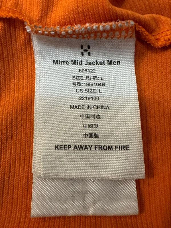 Haglofs Haglofs Mirre Mid Jacket Men Trekking Outdoor Sweatshirt L Size US L / EU 52-54 / 3 - 9 Thumbnail